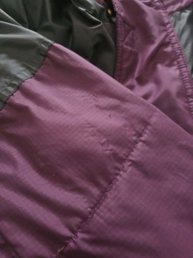 Awesome Columbia Lodge Pullover Cherry Puffer Jacket - M/Medium