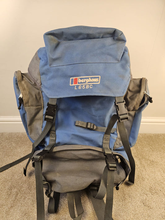 Vintage Berghaus L65BC Hiking/Backpacking/Travelling backpack/Rucksack - 65