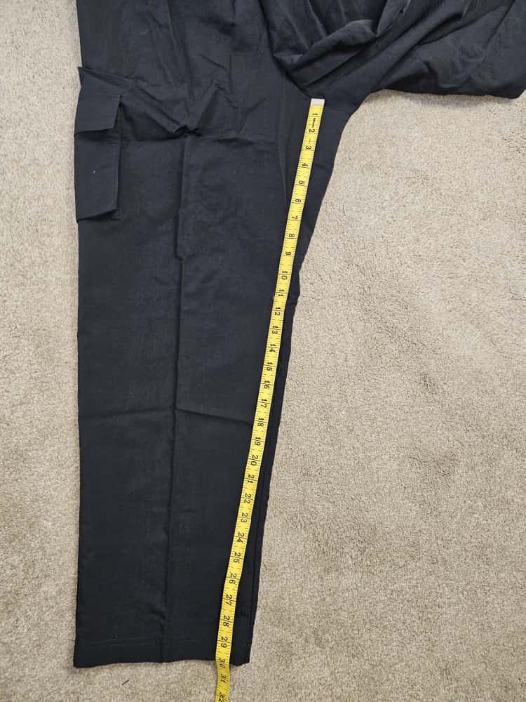 Nike Womens Black High-Rise Woven Cargo Pants/Trousers - M/Medium / 12-14