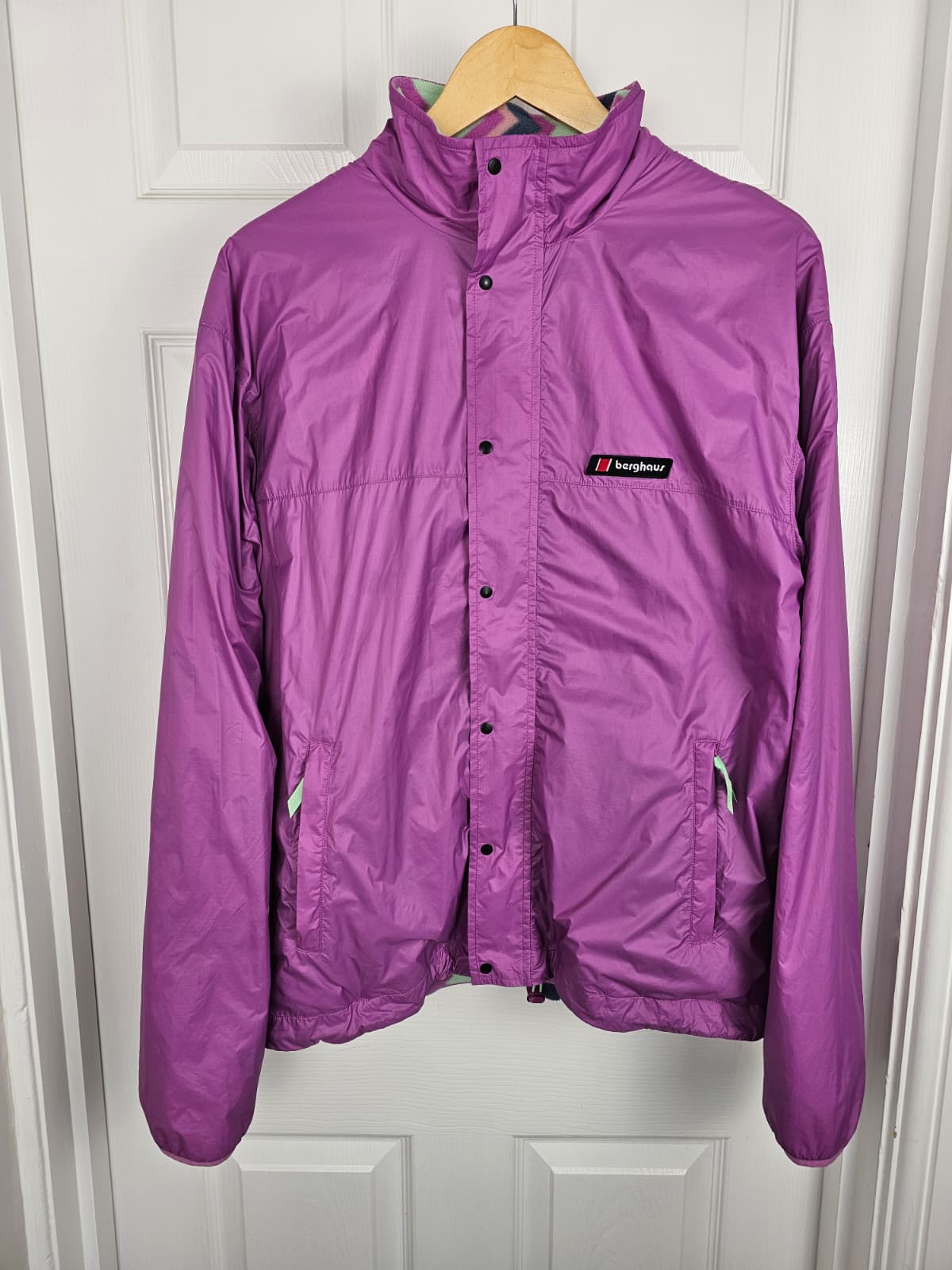 Berghaus Full Zip Reversible Windbreaker/Fleece Jacket - M/Medium - Unisex