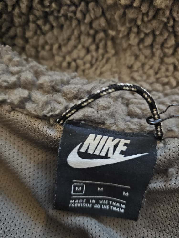 Awesome Nike Heritage Panelled Zip-Through Hooded Fleece Jacket - M/Medium