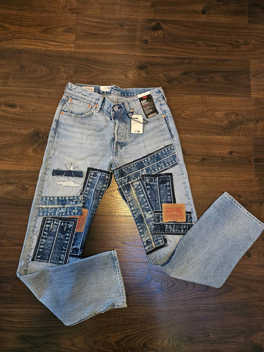 Levi's 501 Original Mens Blue Straight Fit Jeans - W30/L32 - New With Tags