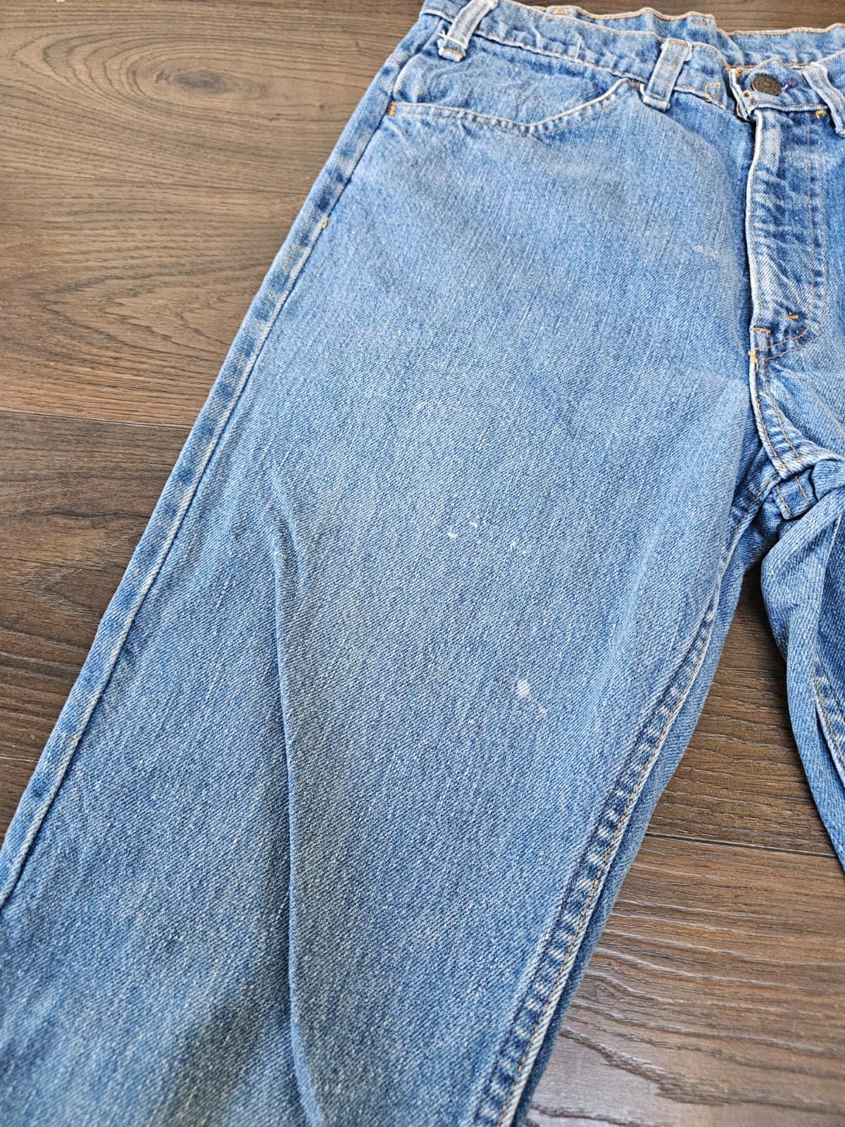 Levi's Vintage 1970's Womens Blue Jeans Orange Tab Flares/Flared - W28/L33