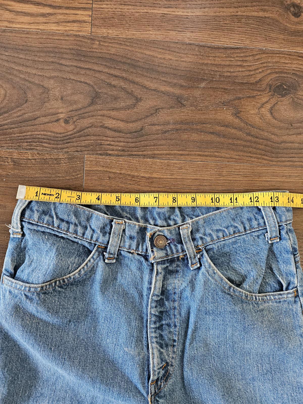 Levi's Vintage 1970's Womens Blue Jeans Orange Tab Flares/Flared - W28/L33