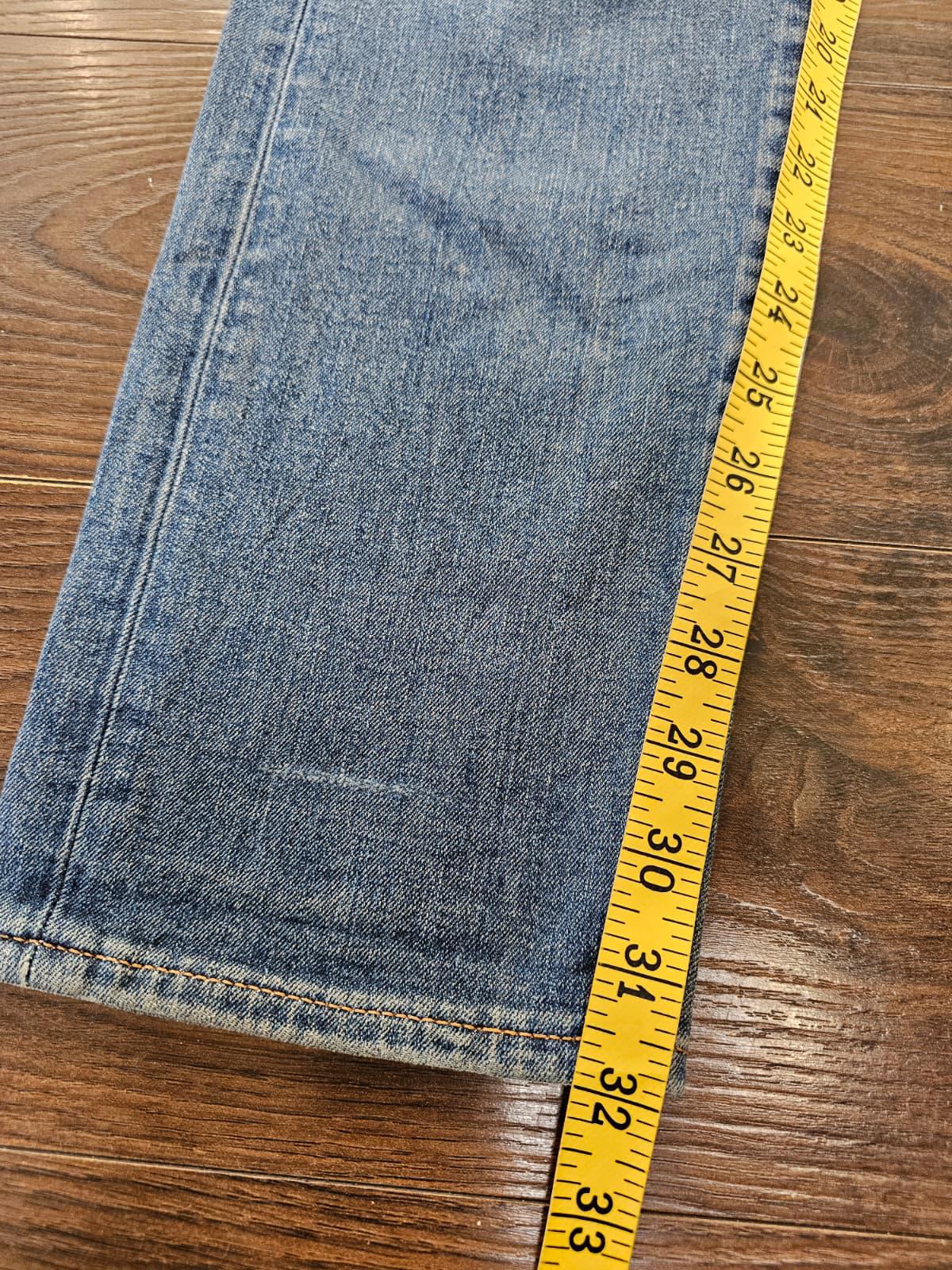 Levi's Mens Blue Ripped Jeans 510 Skinny Fit - W32/32L Denim Trousers Bottoms