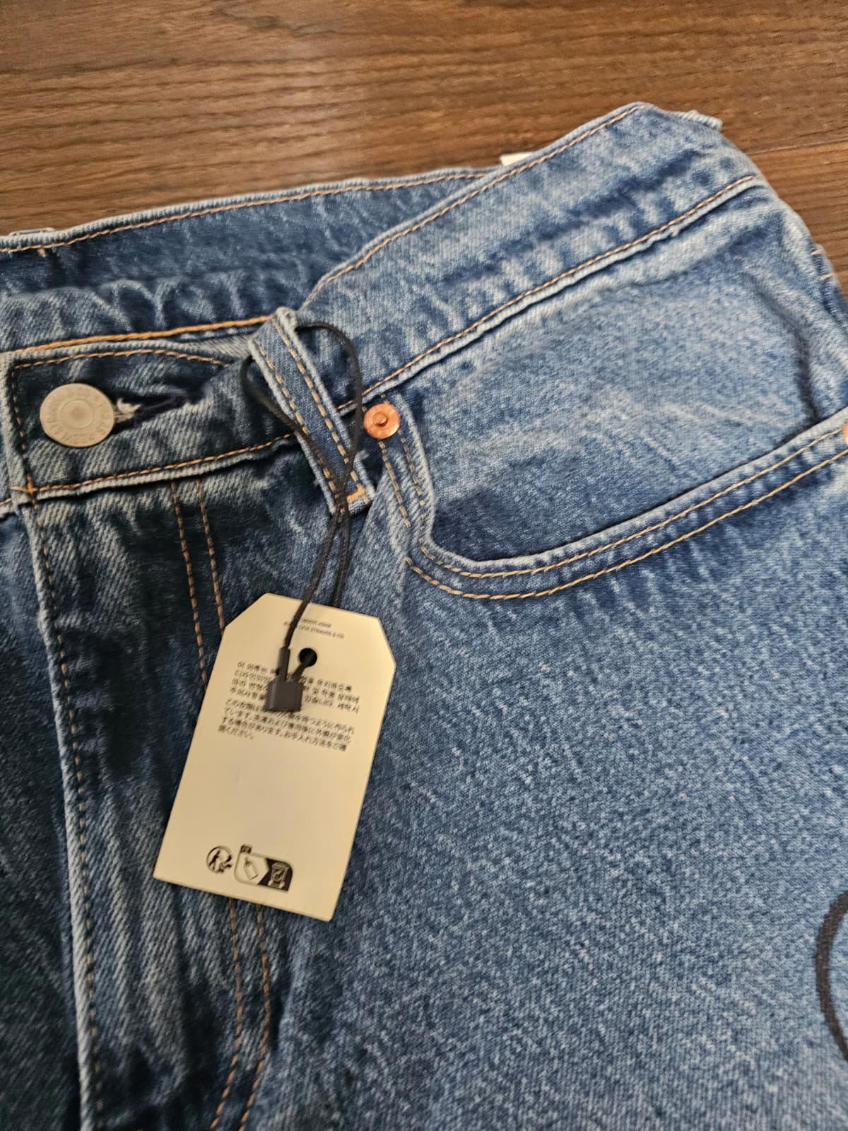 Levi's Mens Blue Jeans 512 Slim Taper Fit - 1873 W32/32L Denim Trousers Bottoms