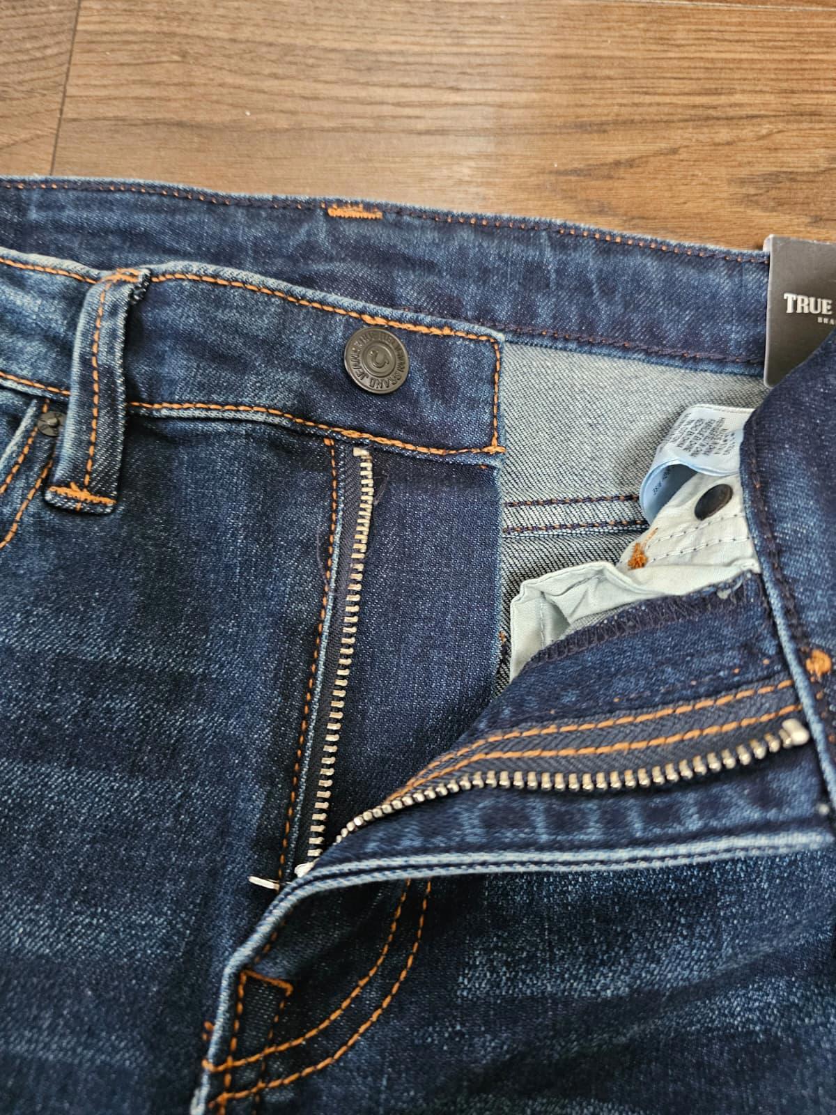 True Religion Women Blue High Rise Super Skinny Zip Fly Jeans - W28/L29 - NWT