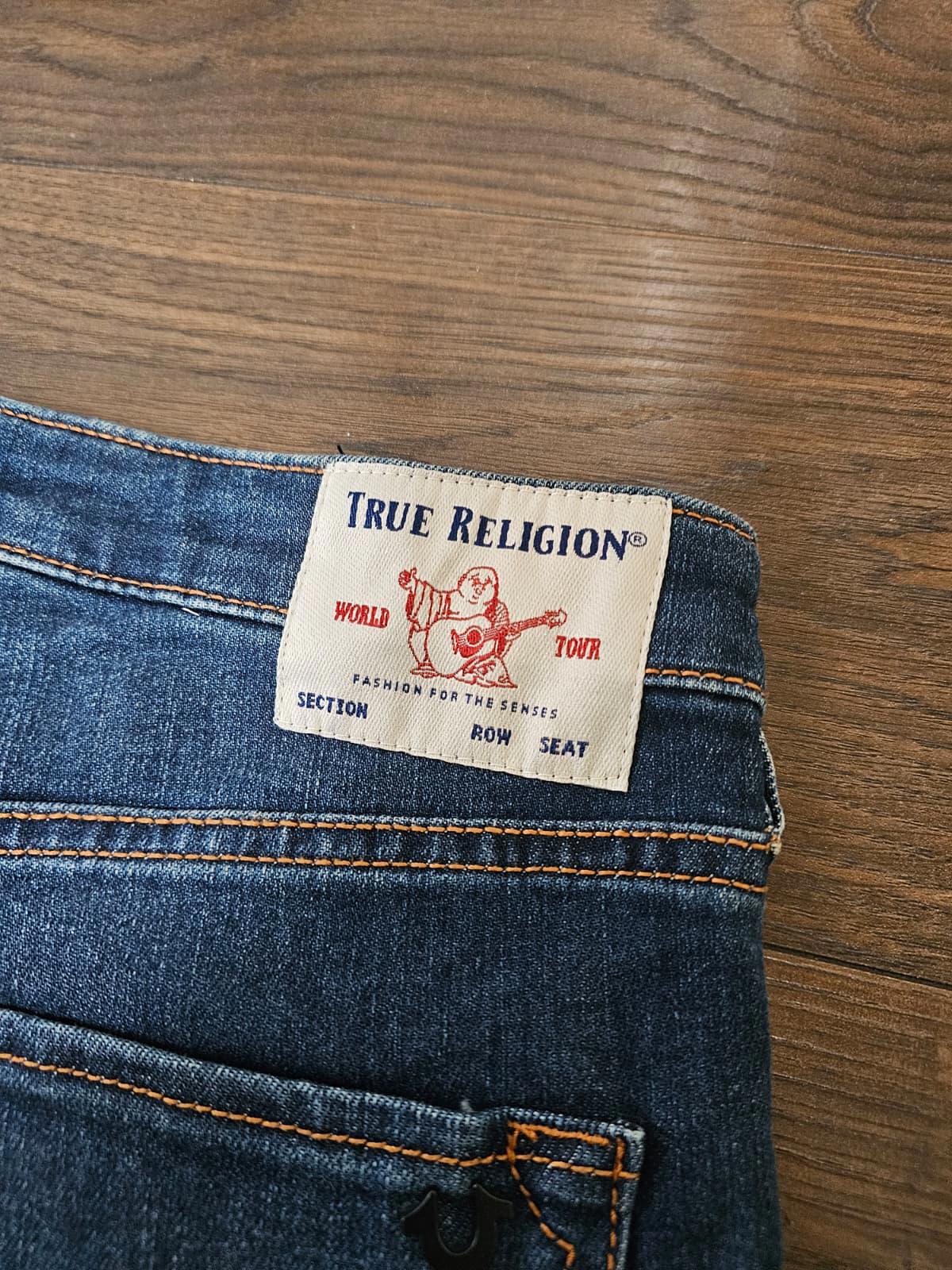 True Religion Women Blue High Rise Super Skinny Zip Fly Jeans - W28/L29 - NWT
