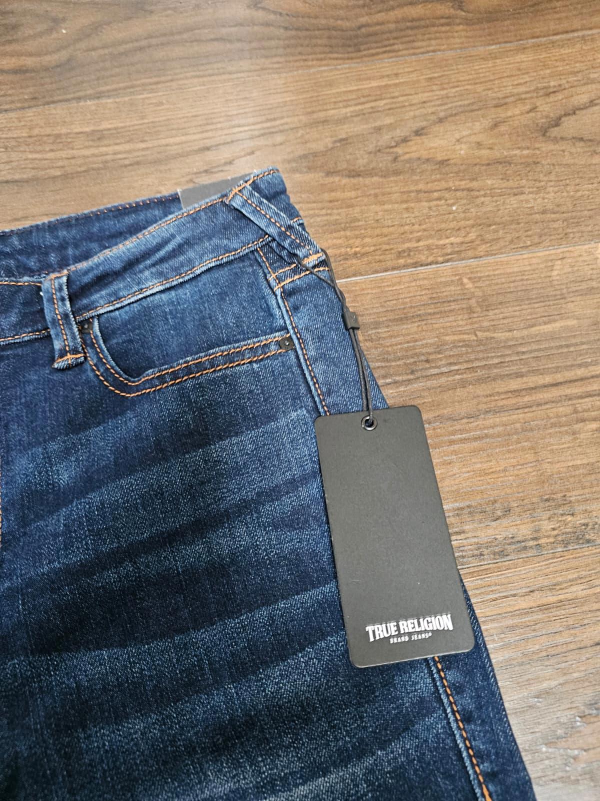 True Religion Women Blue High Rise Super Skinny Zip Fly Jeans - W29/L29 - NWT