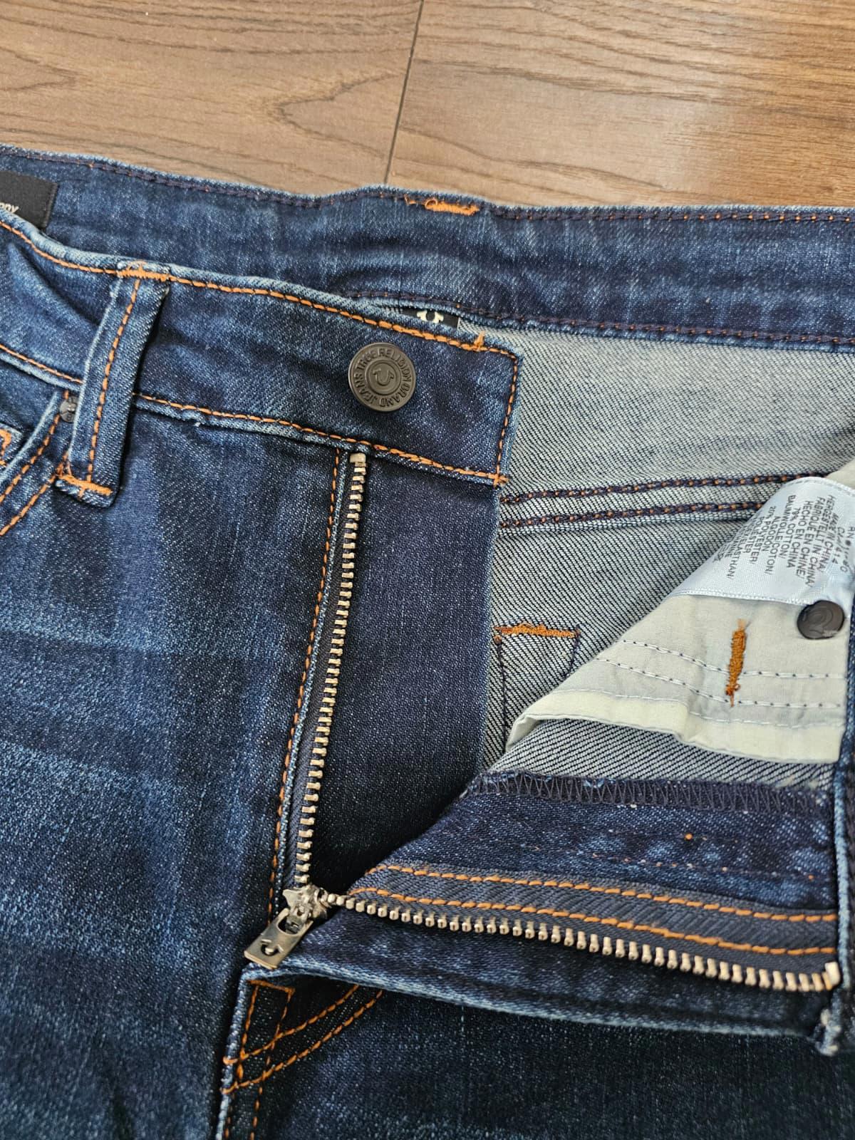 True Religion Women Blue High Rise Super Skinny Zip Fly Jeans - W29/L29 - NWT