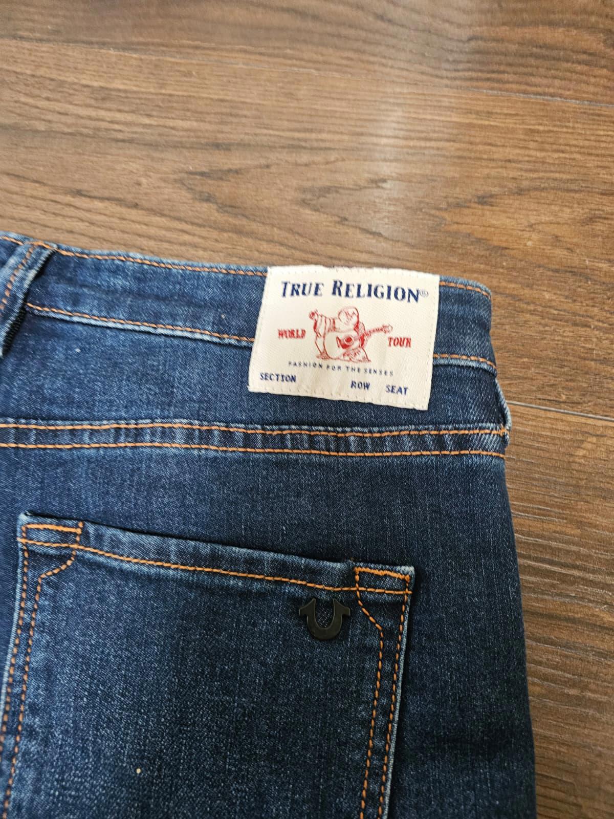 True Religion Women Blue High Rise Super Skinny Zip Fly Jeans - W29/L29 - NWT