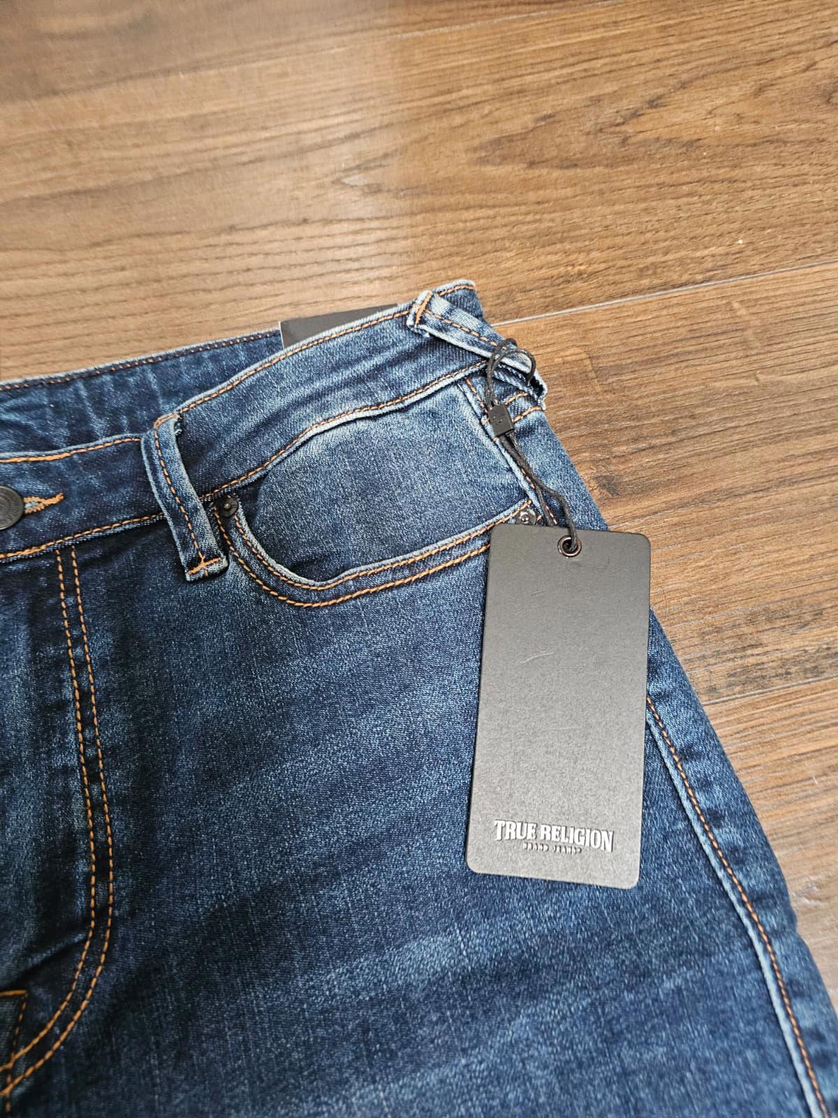 True Religion Women Blue High Rise Super Skinny Zip Fly Jeans - W31/L29 - NWT