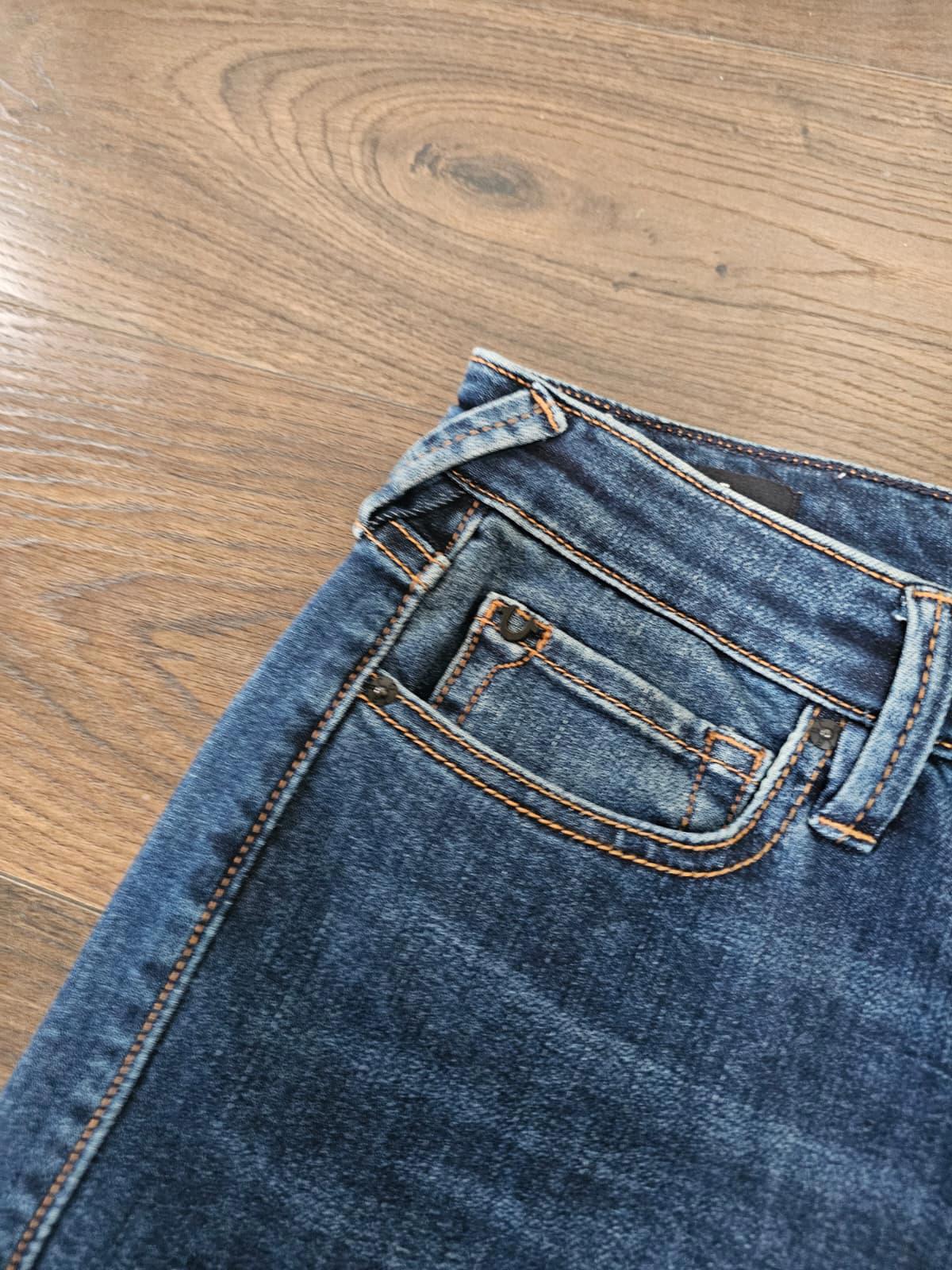 True Religion Women Blue High Rise Super Skinny Zip Fly Jeans - W31/L29 - NWT