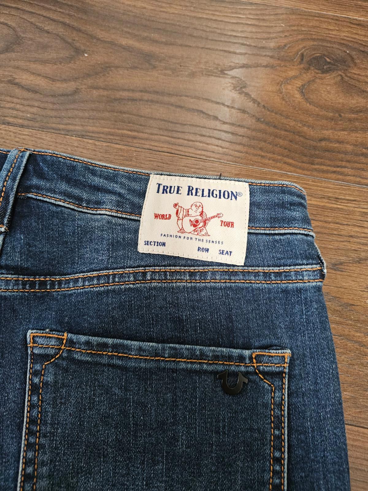 True Religion Women Blue High Rise Super Skinny Zip Fly Jeans - W31/L29 - NWT