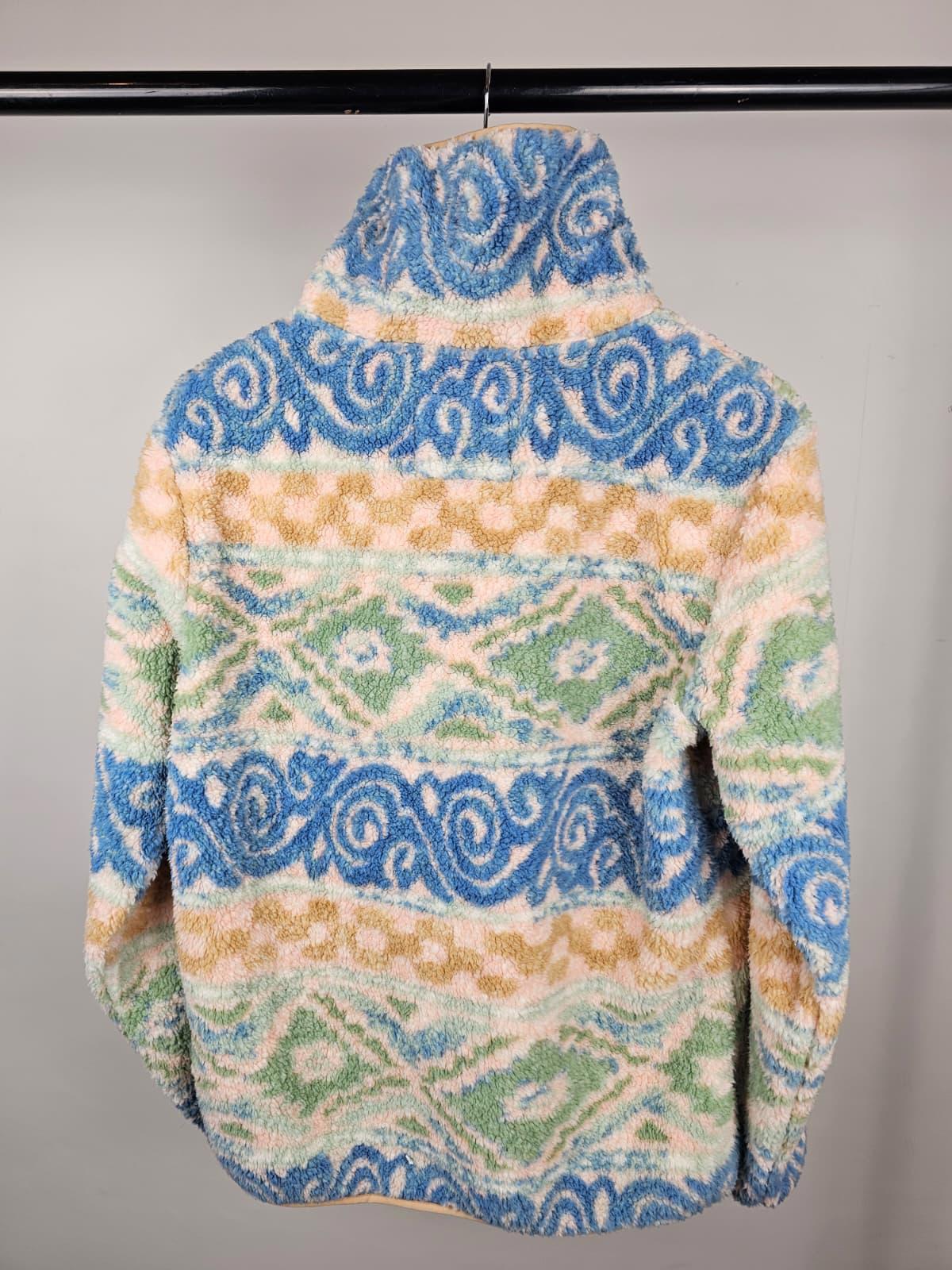 Billabong Womens Adventure Division Snap Button Pullover Fleece Jumper -M/Medium