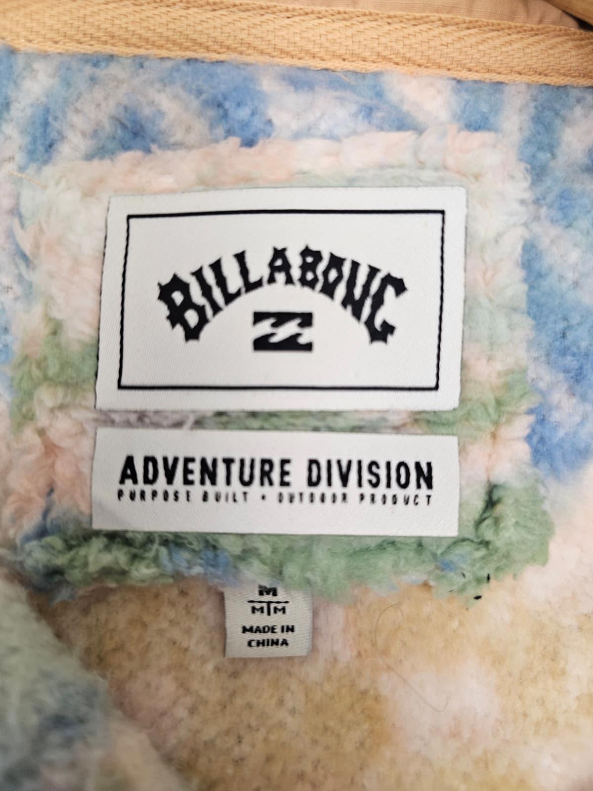Billabong Womens Adventure Division Snap Button Pullover Fleece Jumper -M/Medium