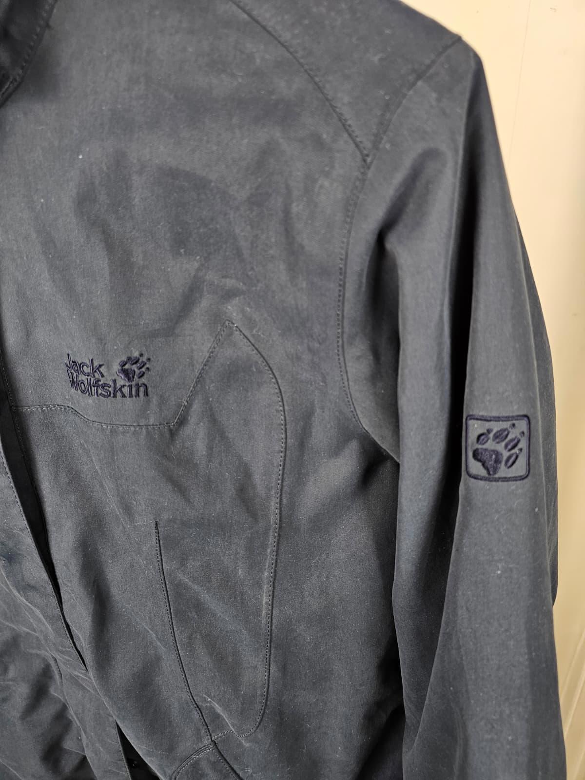 Jack Wolfskin Womens Fleece Lined Full Zip Jacket/Coat - M/Medium - Navy