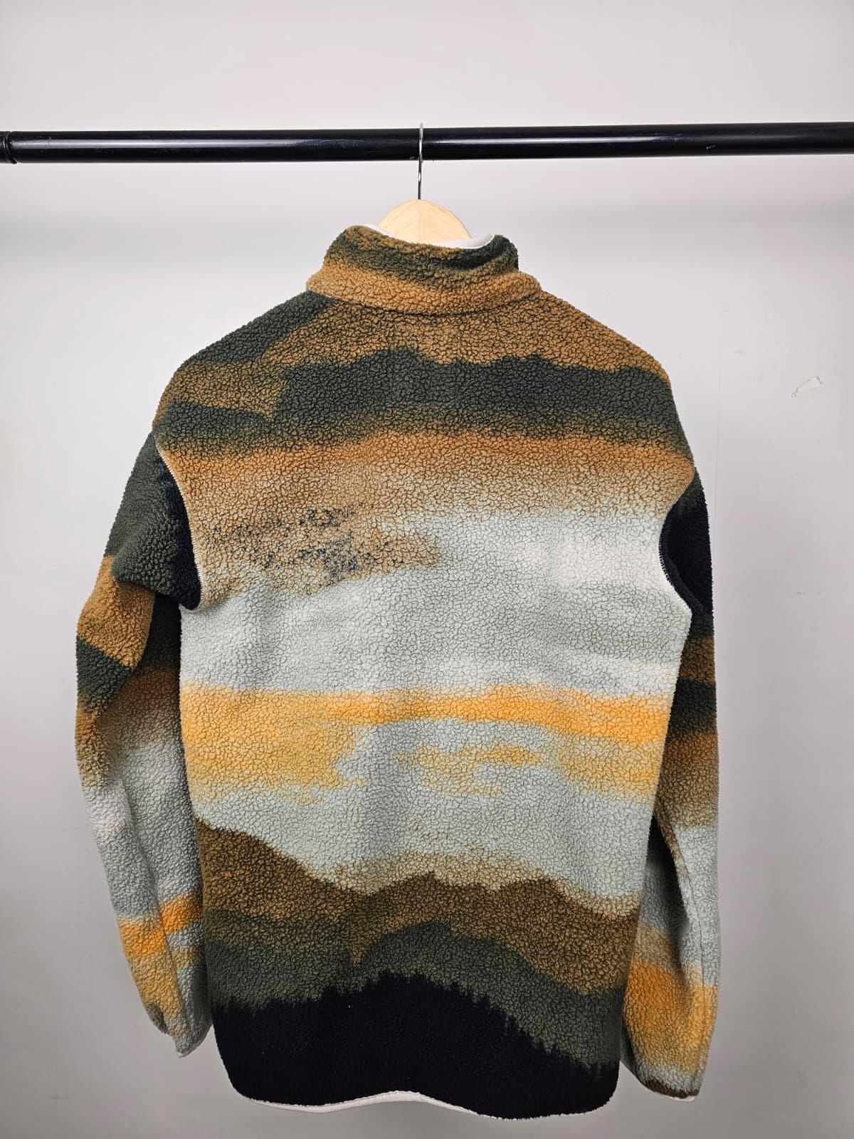 Columbia Pullover Snap Button Fleece Jumper - XS/Extra Small - Unisex