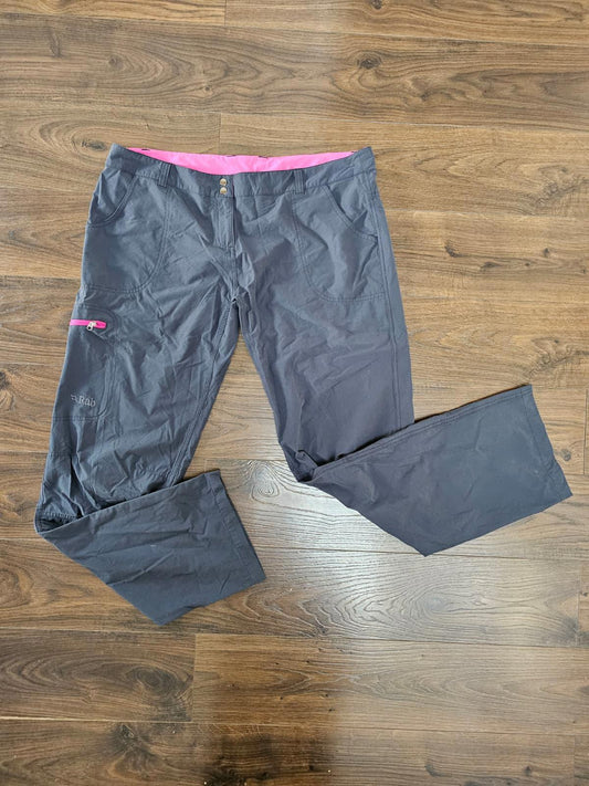 Rab Womens Activewear/Hiking/Walking Trousers Pants - UK 16 W38/L32