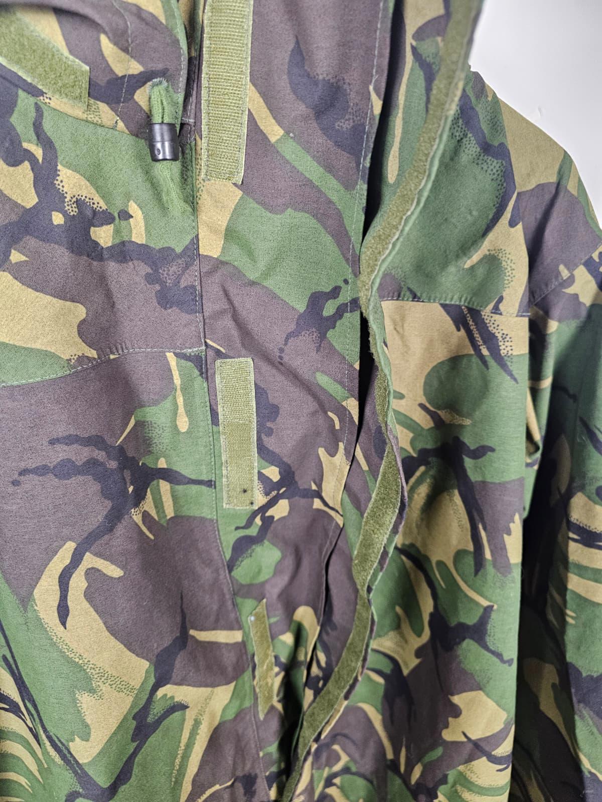 Army Issue DCTA Mens DPM Gore-Tex Full Zip Hooded Waterproof Jacket - L/XL