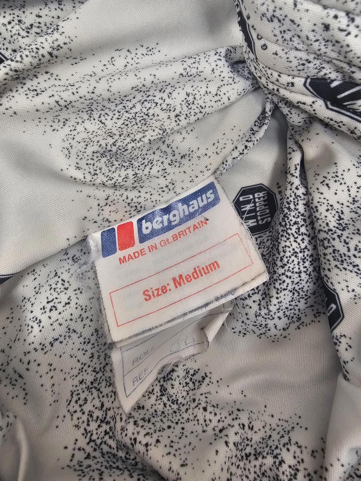 Berghaus Vintage XCT Mens/Unisex Full Zip Windstopper Fleece Jacket - M/Medium