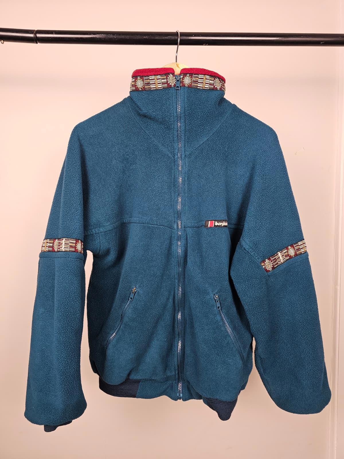 Berghaus Vintage XCT Mens/Unisex Full Zip Windstopper Fleece Jacket - M/Medium