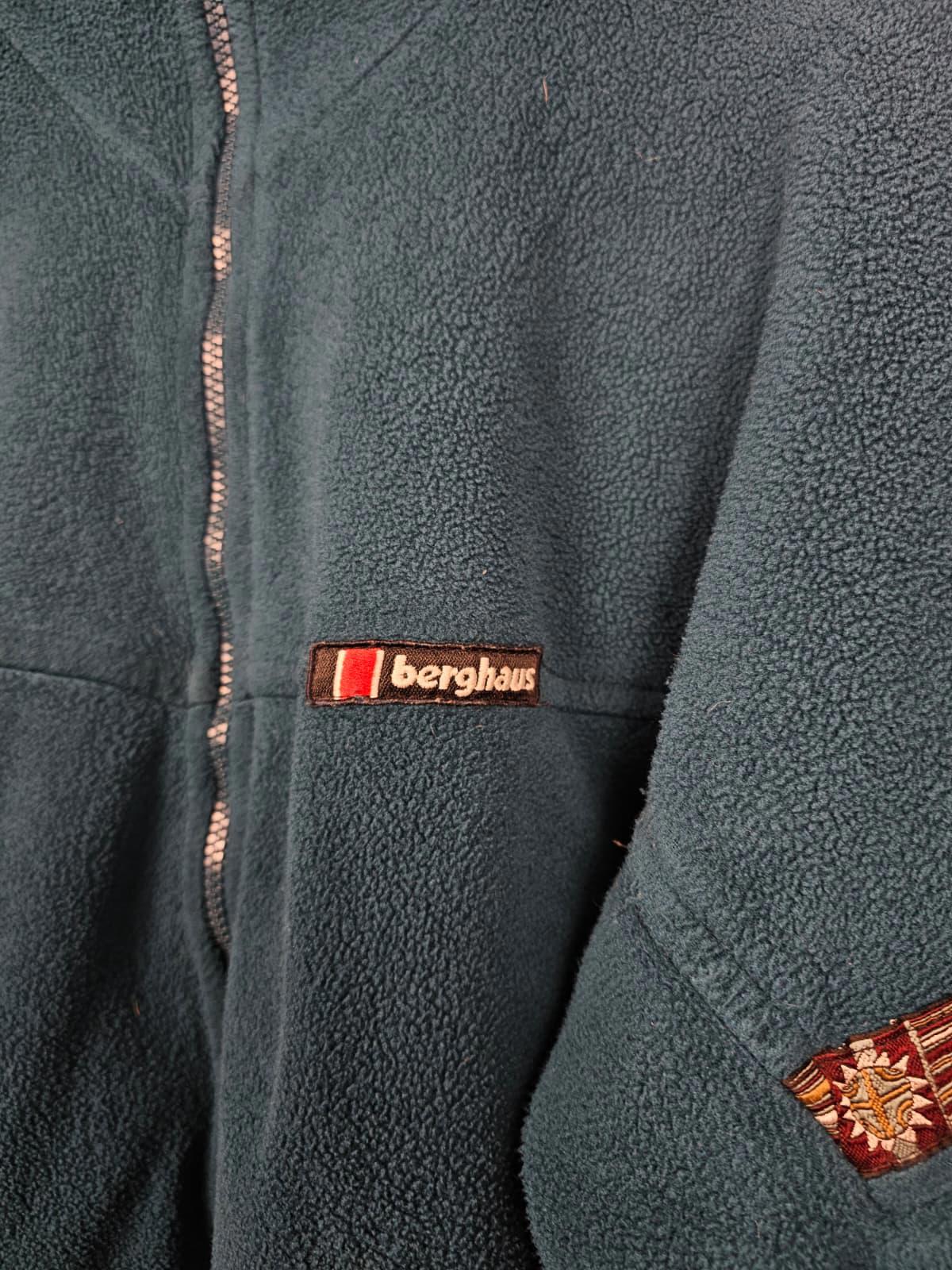 Berghaus Vintage XCT Mens/Unisex Full Zip Windstopper Fleece Jacket - M/Medium