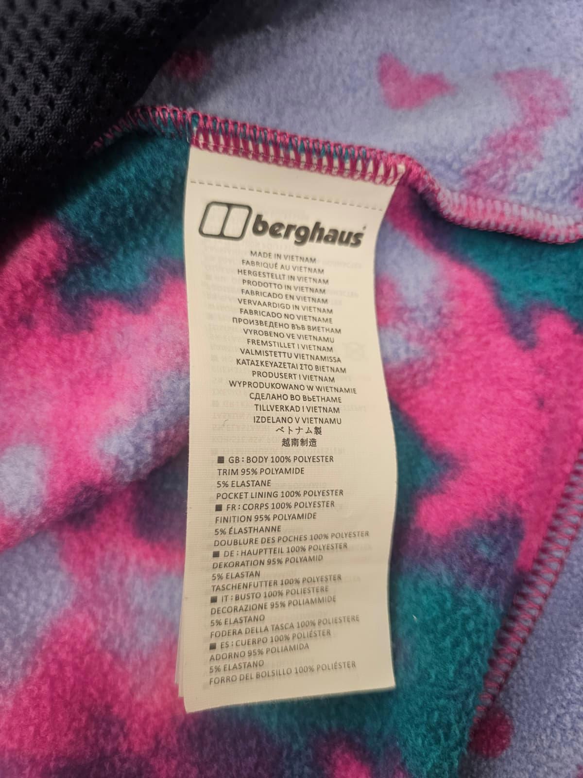 Berghaus Unisex Ascent 91 Full Zip Hooded Fleece Jacket - M/Medium