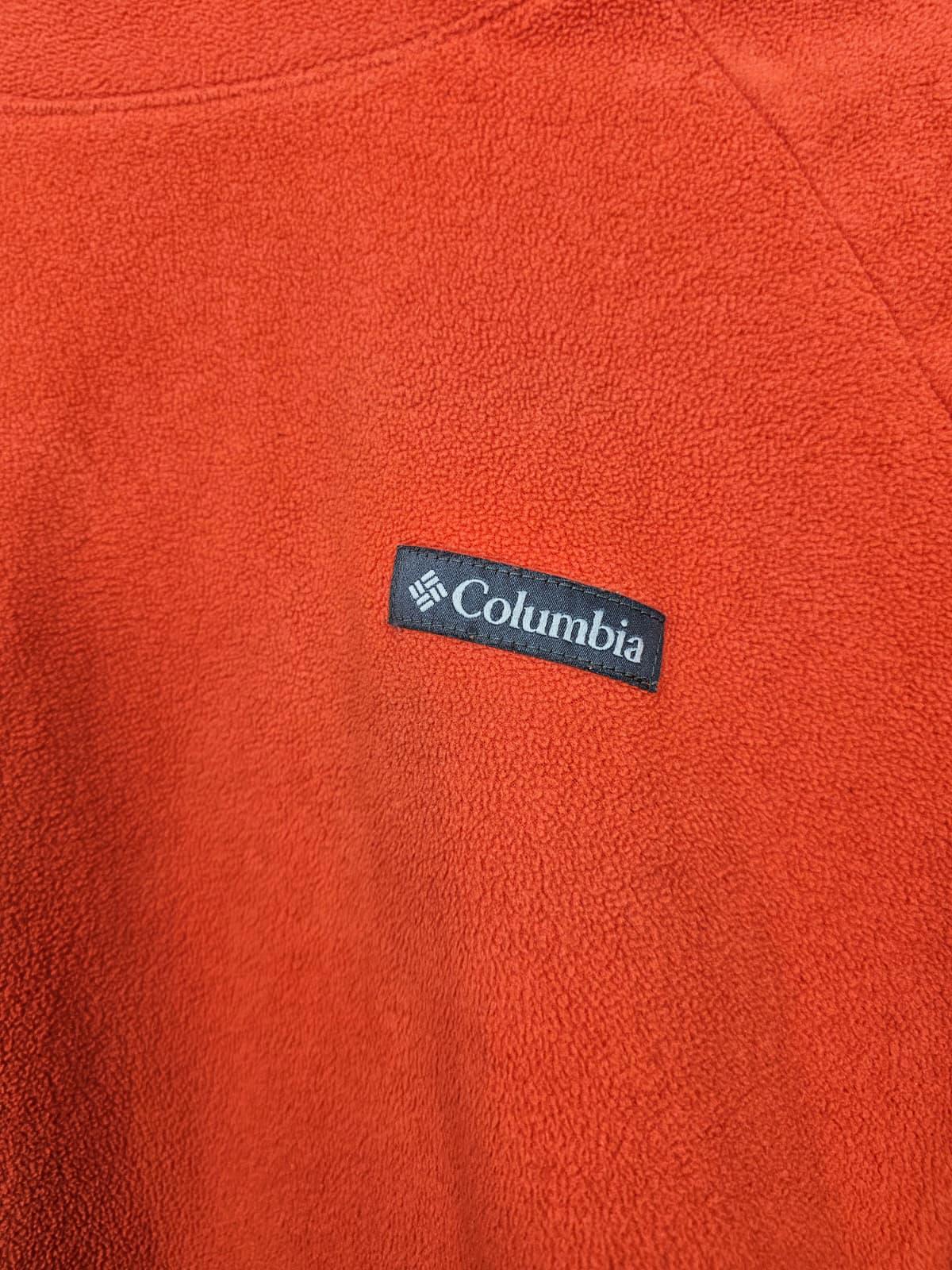 Columbia Womens Pullover Hoodie Fleece Jumper - XL/Extra Large - Orange