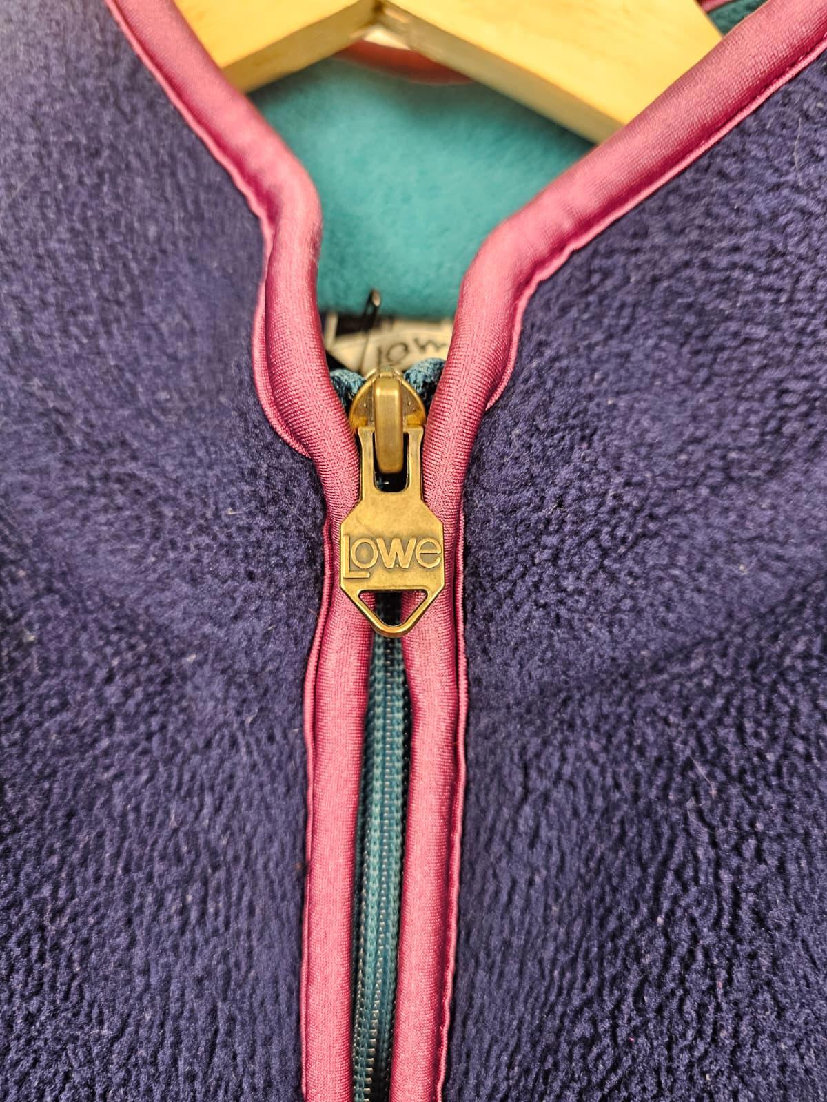 Lowe Alpine Vintage 90s Pullover 3/4 Zip Smock Style Fleece Jumper - M/Medium