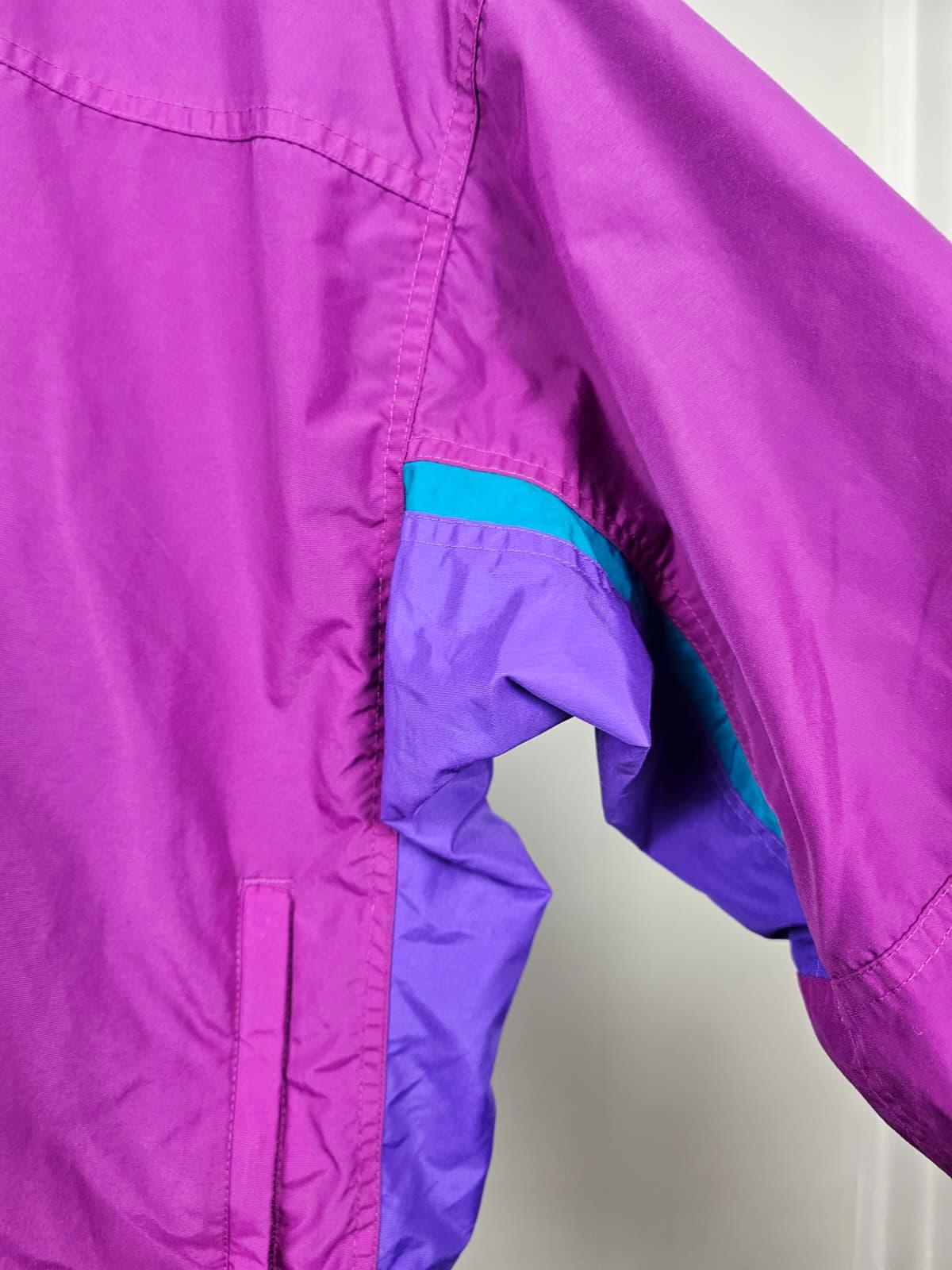 Columbia Vintage Womens Full Zip Wind Breaker/Water Resistant Jacket - M/Medium