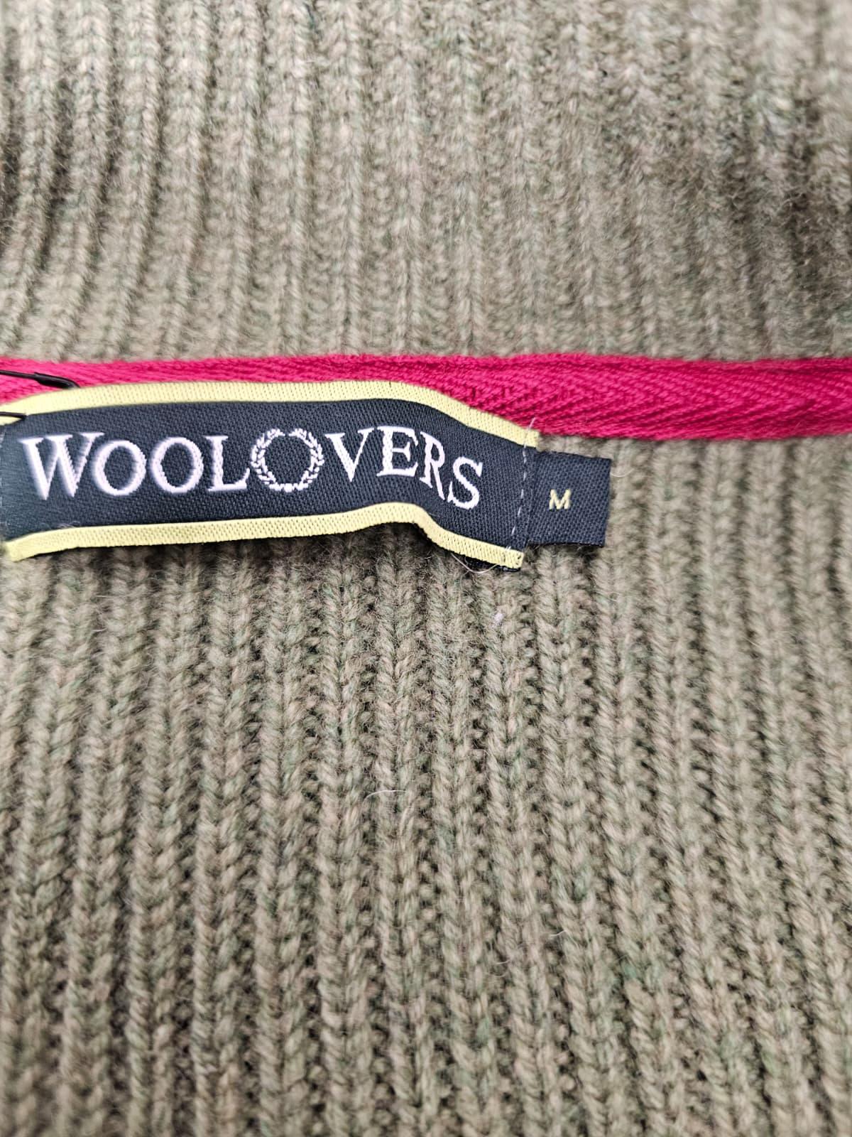Woolovers Womens Button Up Cardigan - M/Medium - 100% Wool