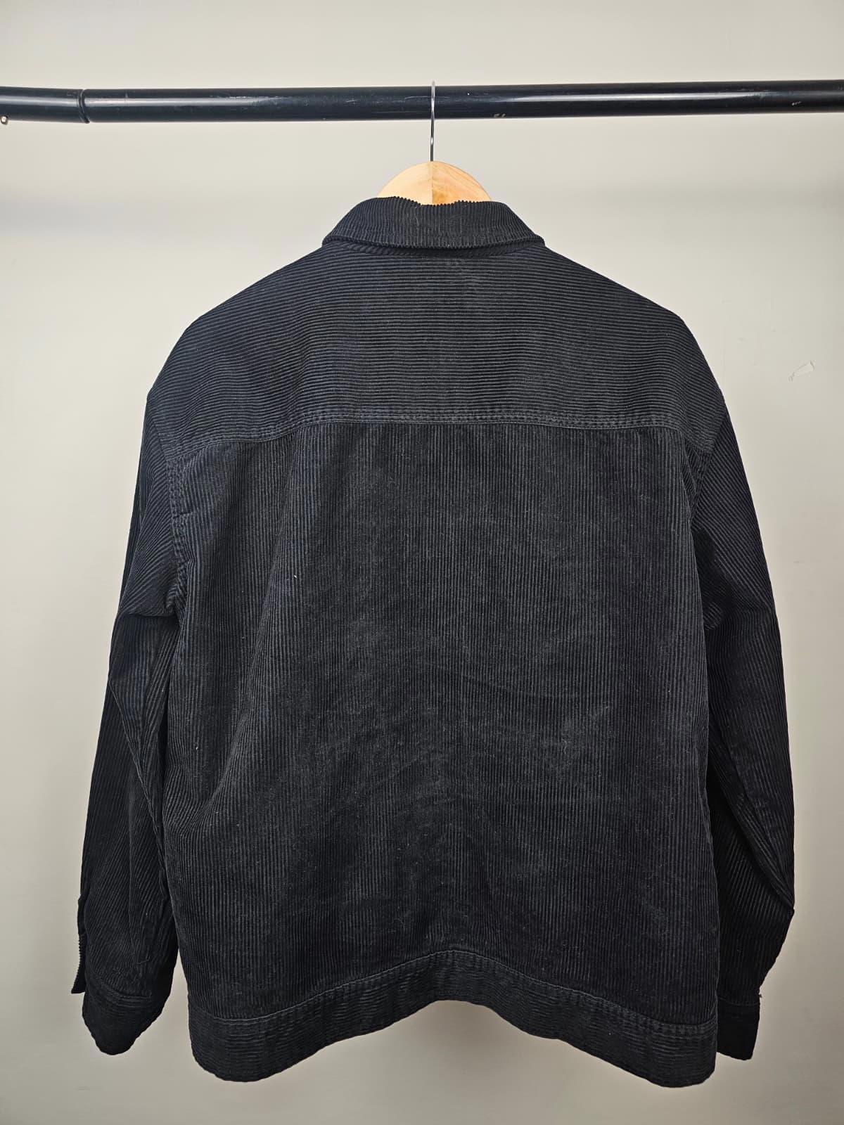 VANS Womens Button Up Chore Style Summit Corduroy Jacket - M/Medium - Black