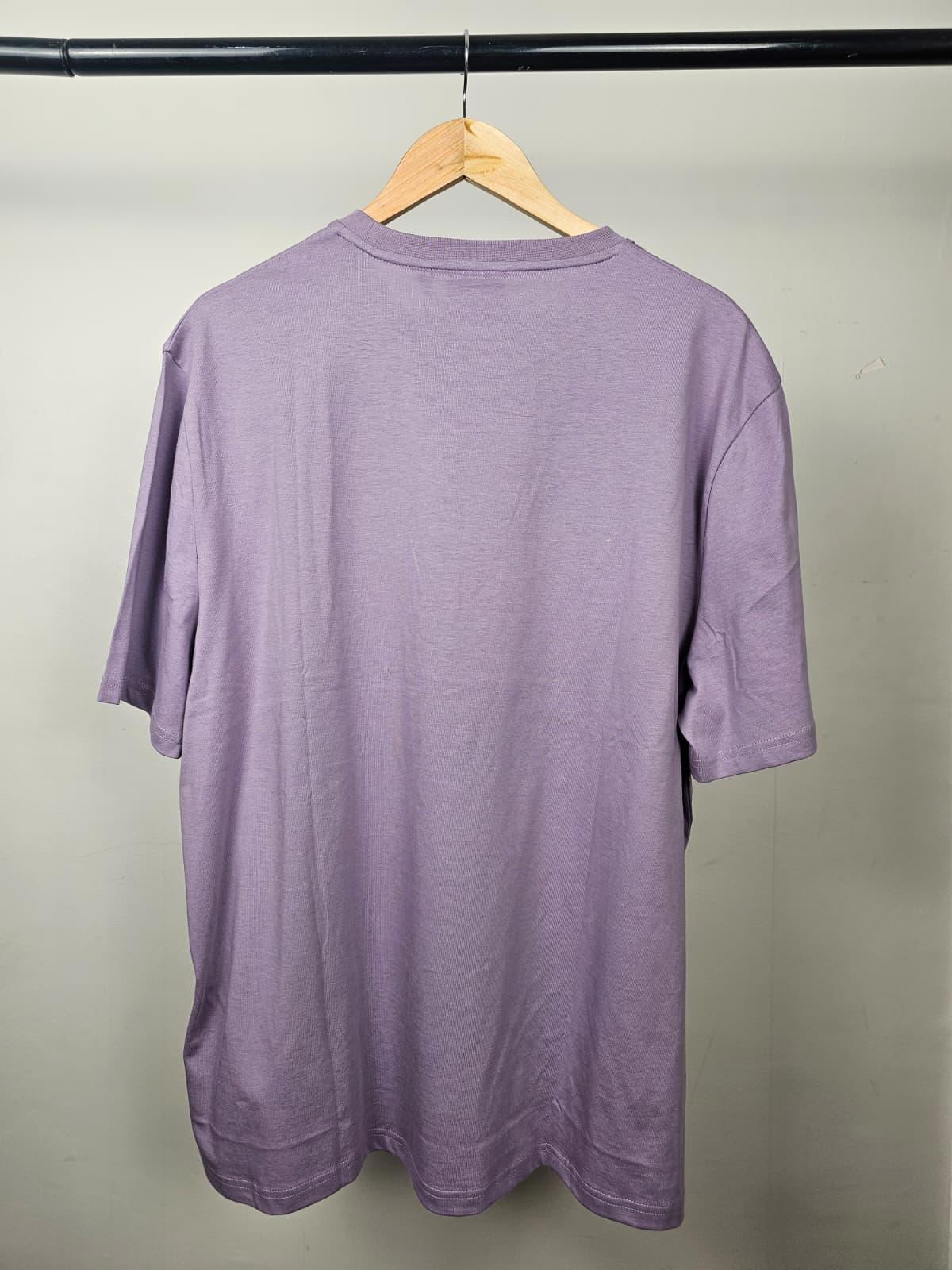 Lyle & Scott Mens Casual Short Sleeve Top T-Shirt - XL - Lilac