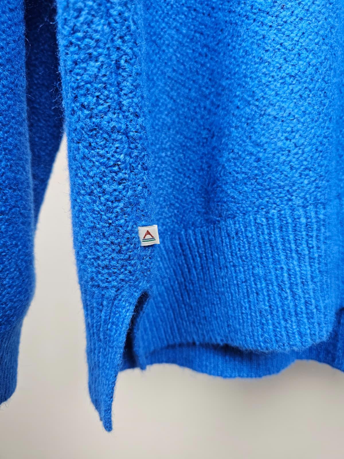 Passenger Womens Blue Pullover Knitted Style Sweater/Jumper - XL - Blue