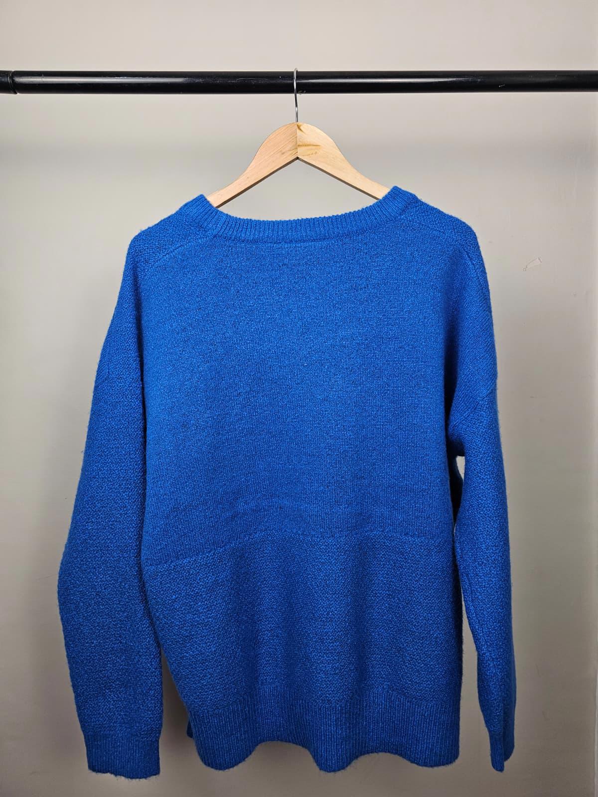 Passenger Womens Blue Pullover Knitted Style Sweater/Jumper - XL - Blue