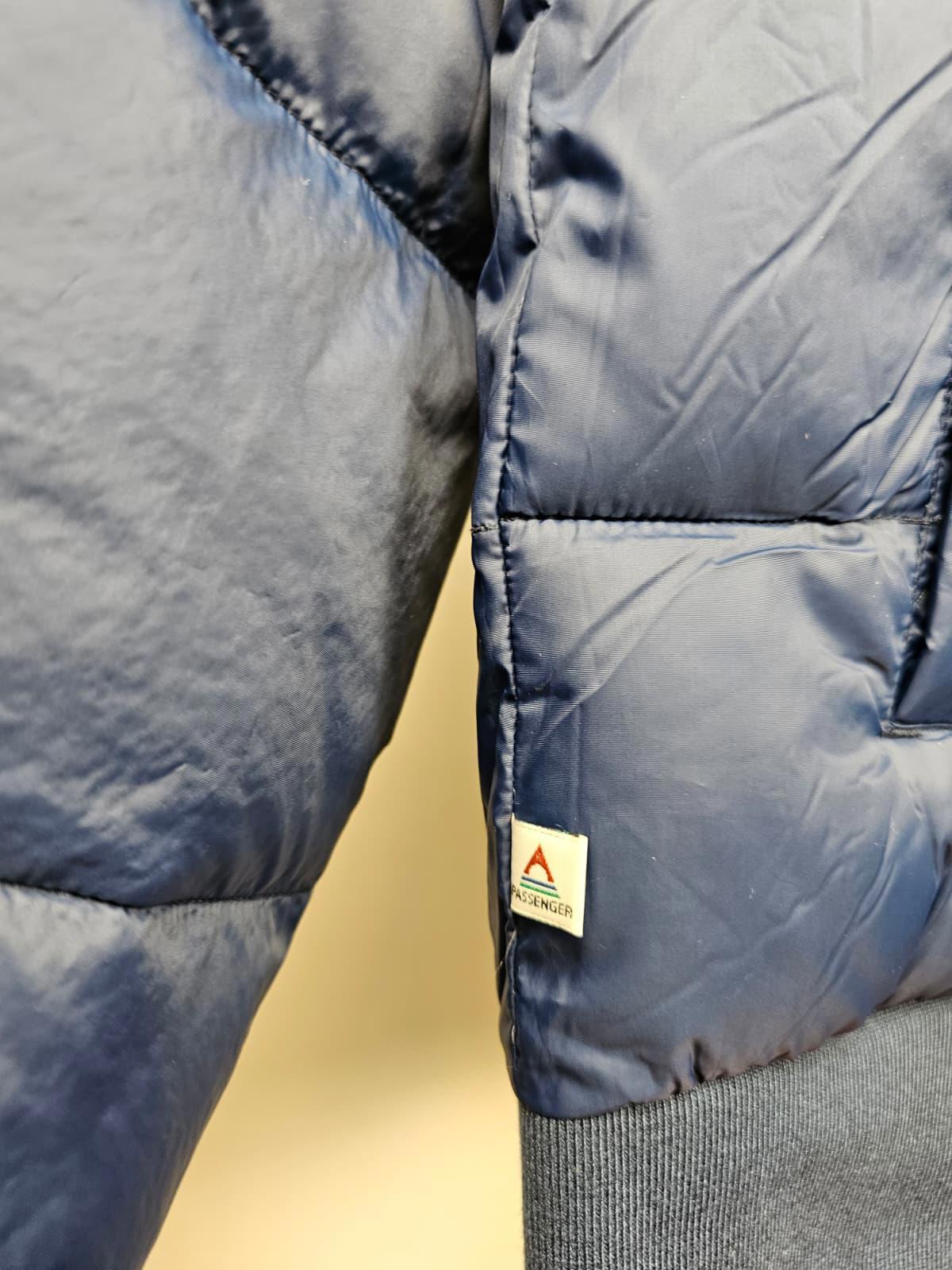 Passenger Mens Journey Full Zip Part Sherpa/Teddy Puffer Jacket/Coat - M/Medium