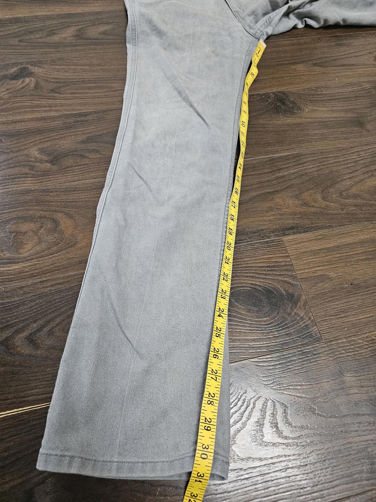 Levi's Mens Y2K Grey Jeans Straight Leg Fit - W31/31L Denim Trousers Bottoms
