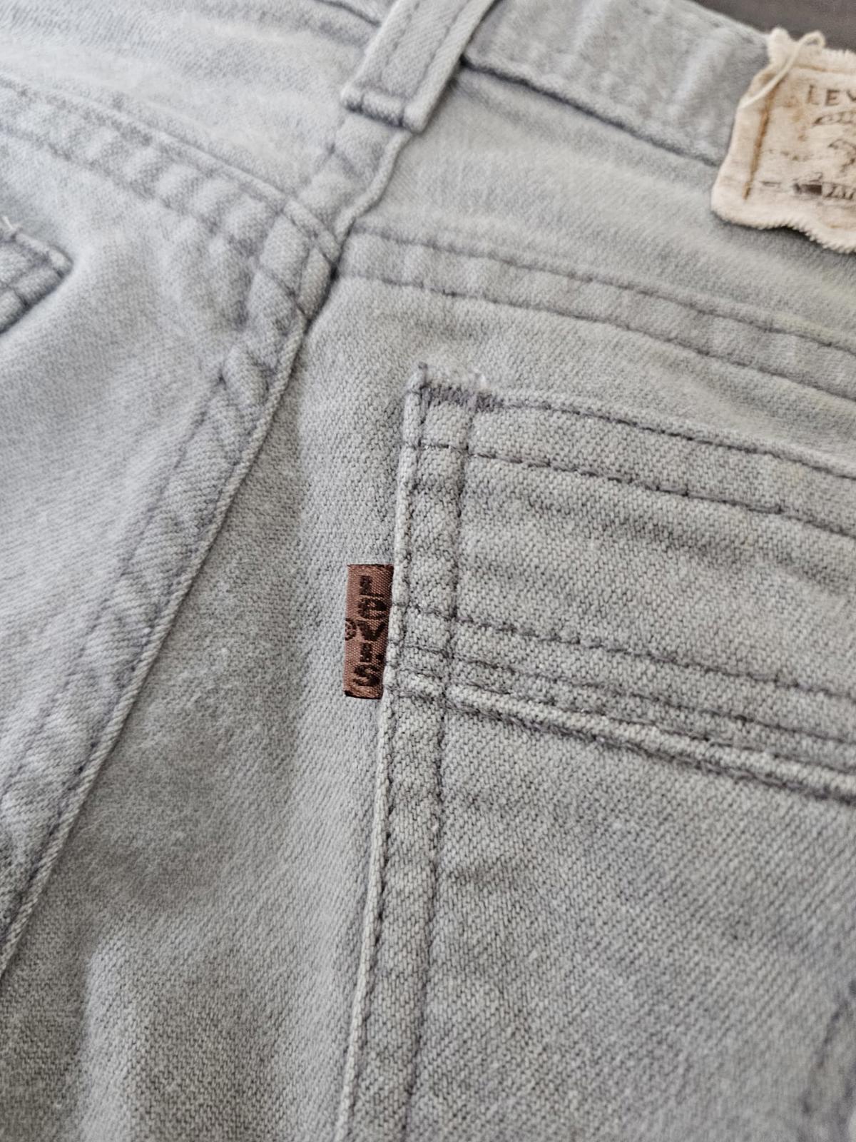 Levi's Mens Y2K Grey Jeans Straight Leg Fit - W31/31L Denim Trousers Bottoms