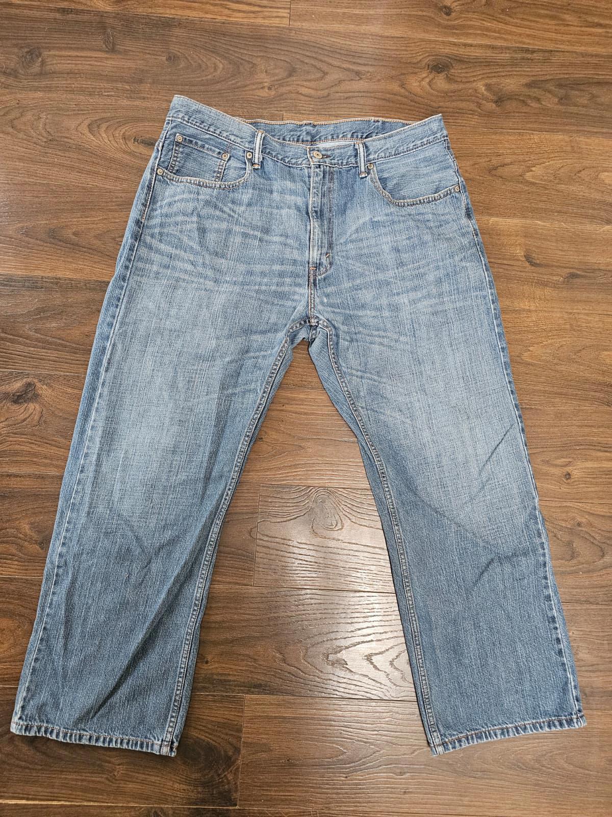 Levi's Mens Blue Jeans 569 Loose Straight Fit - W38/L29 Denim Trousers Bottoms