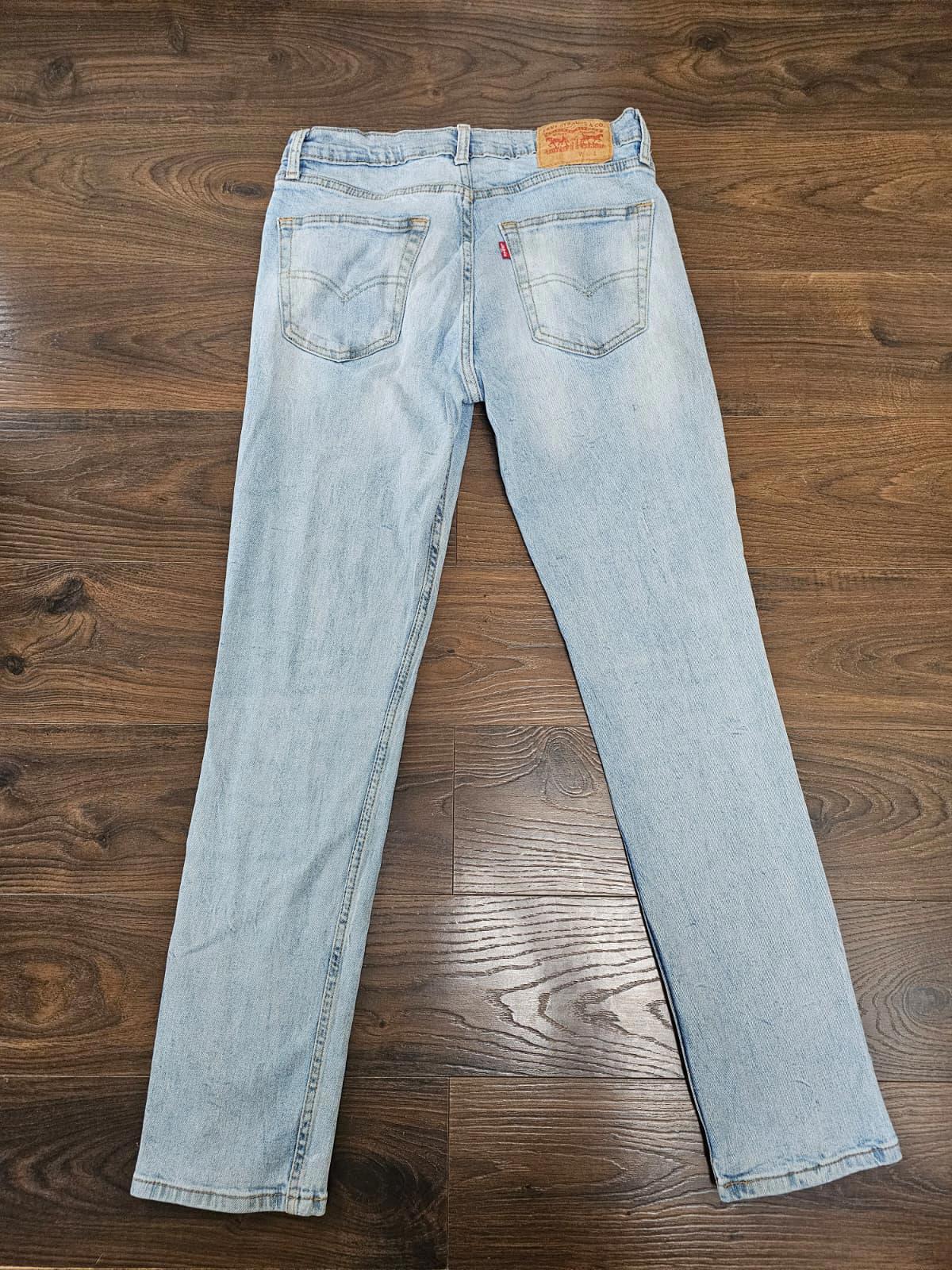 Levi's Mens Blue Jeans 511 Slim Fit - W32/31L Denim Workwear Grunge