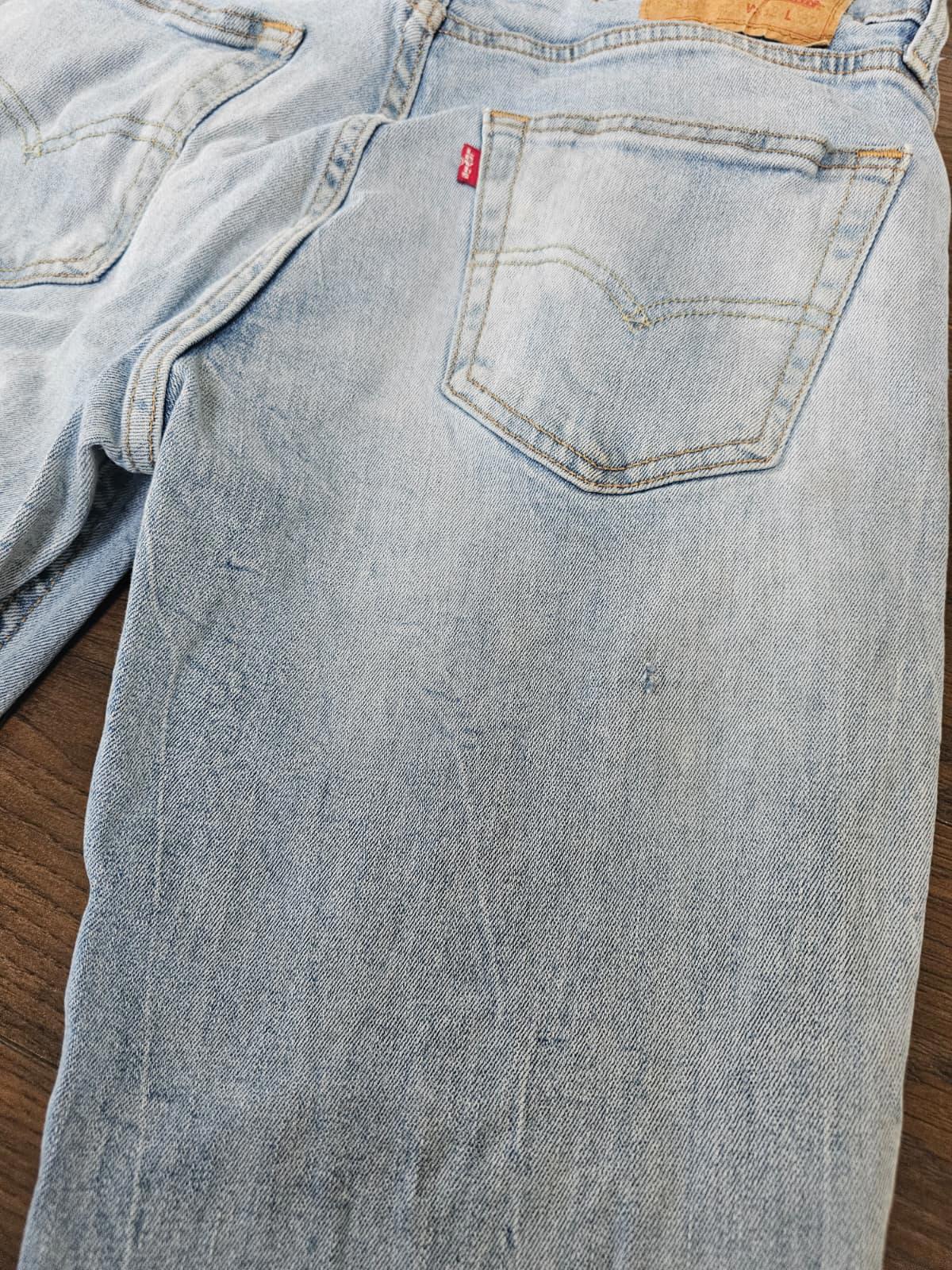 Levi's Mens Blue Jeans 511 Slim Fit - W32/31L Denim Workwear Grunge