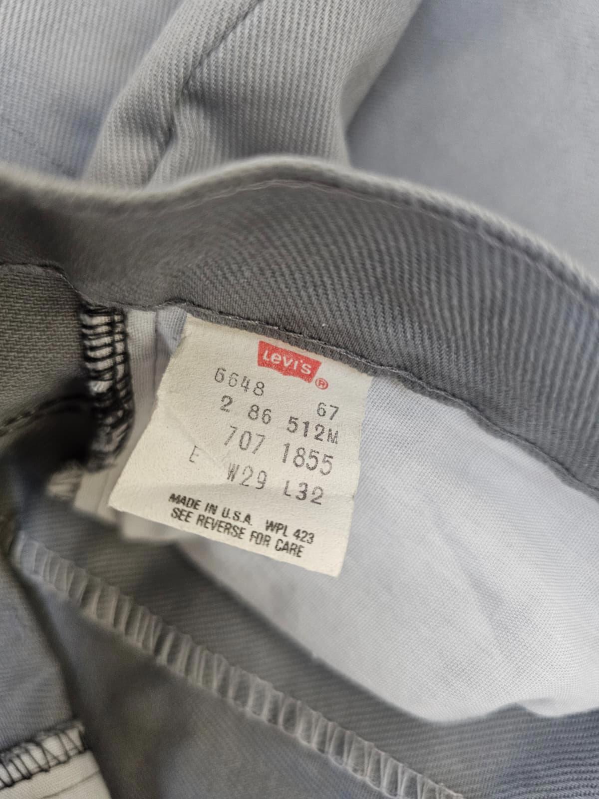 Levi's Vintage 90's Womens Grey Jeans Student Fit - W28/31L Denim Trousers Bottoms