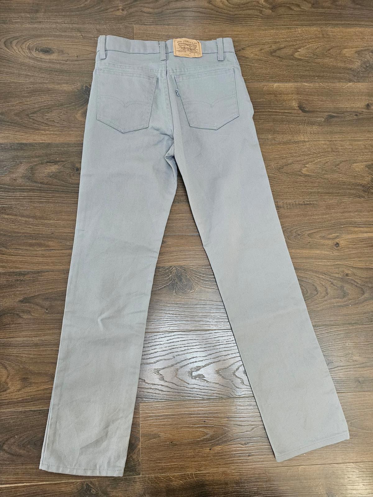 Levi's Vintage 90's Womens Grey Jeans Student Fit - W28/31L Denim Trousers Bottoms