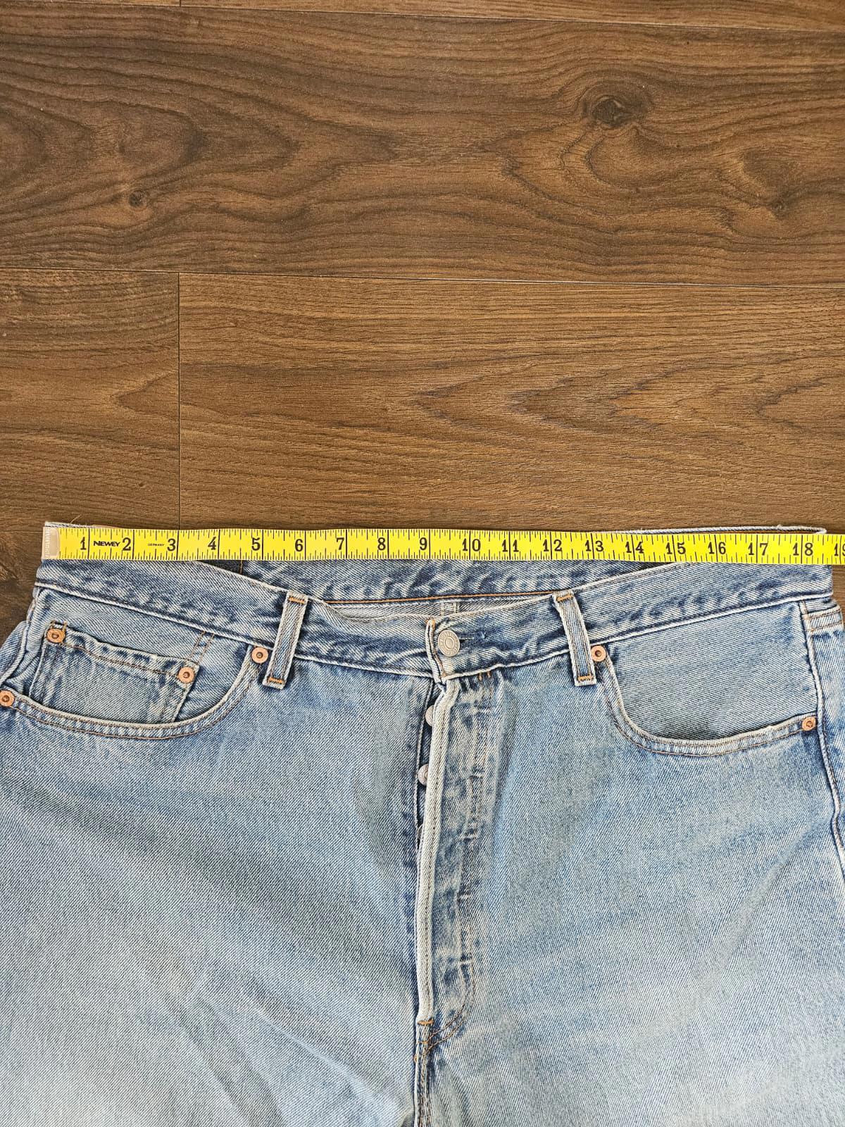 Levi's Mens Vintage 1990's Blue Jeans 501 Straight Fit - W37/29L Denim