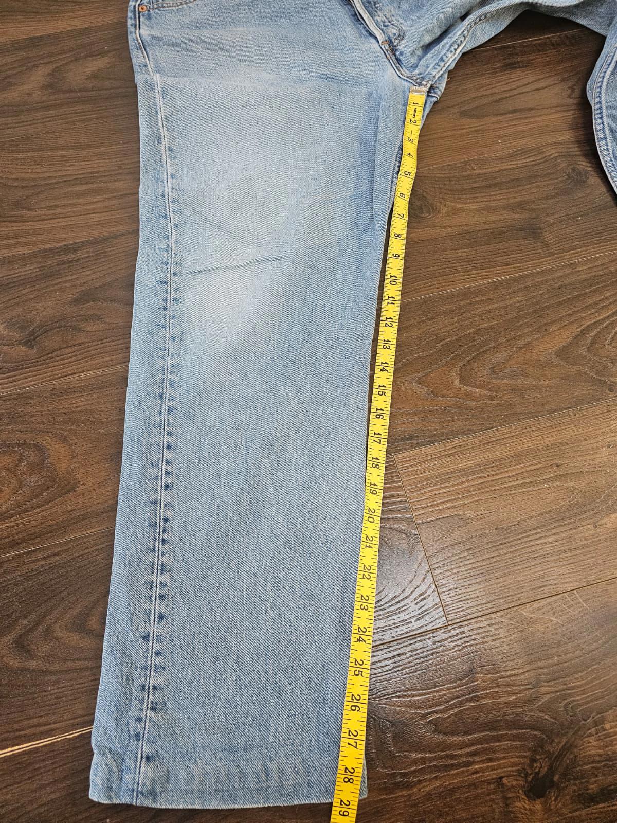 Levi's Mens Vintage 1990's Blue Jeans 501 Straight Fit - W37/29L Denim