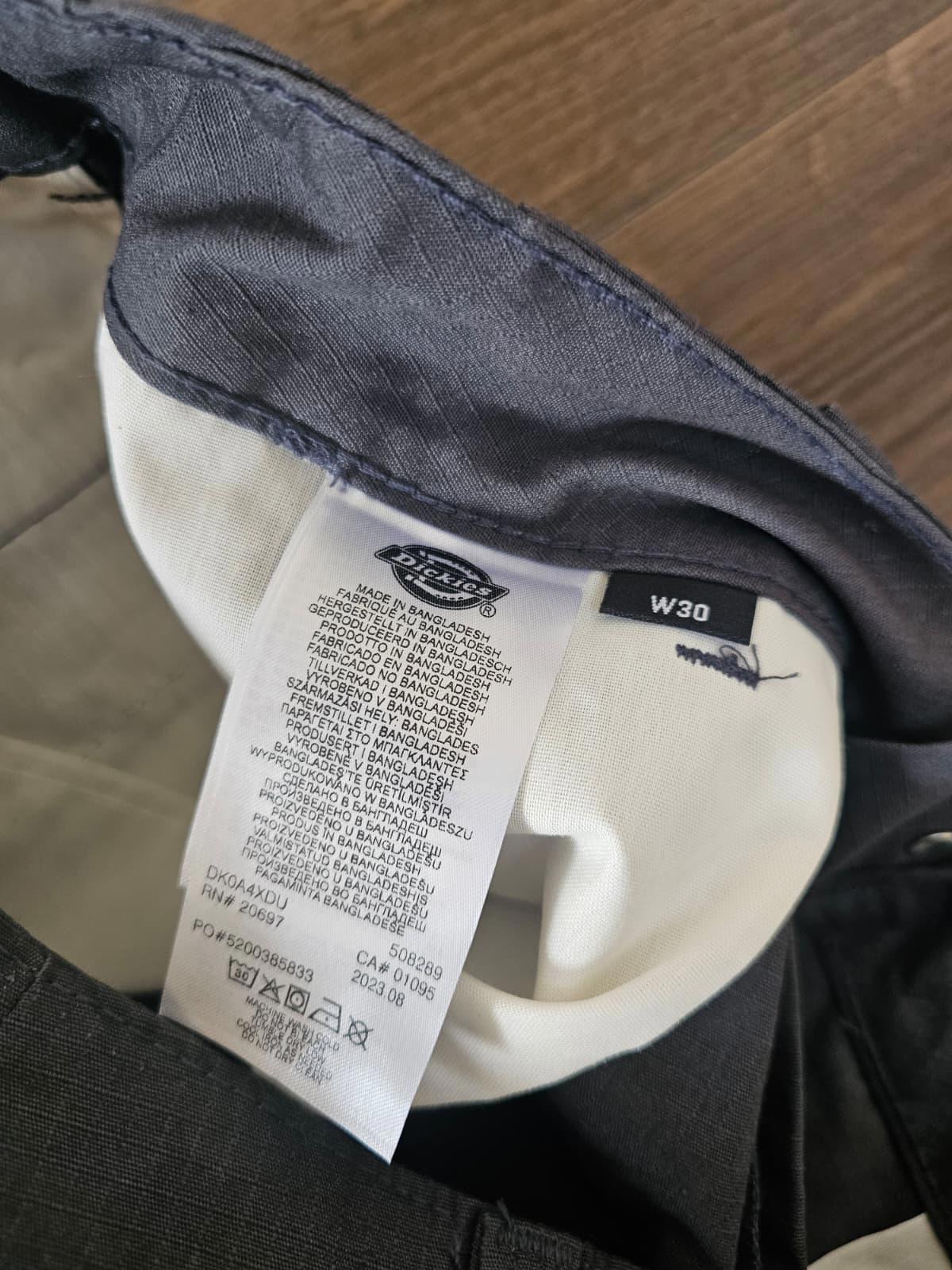 Dickies Mens Grey Cargo Pants/Trousers - W30/L32 - Dark Grey