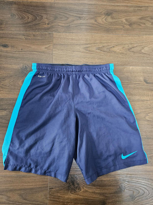 Nike Dri-Fit Mens Activewear/Gym/Workout Sports Shorts - M/Medium - 28-30 - Navy