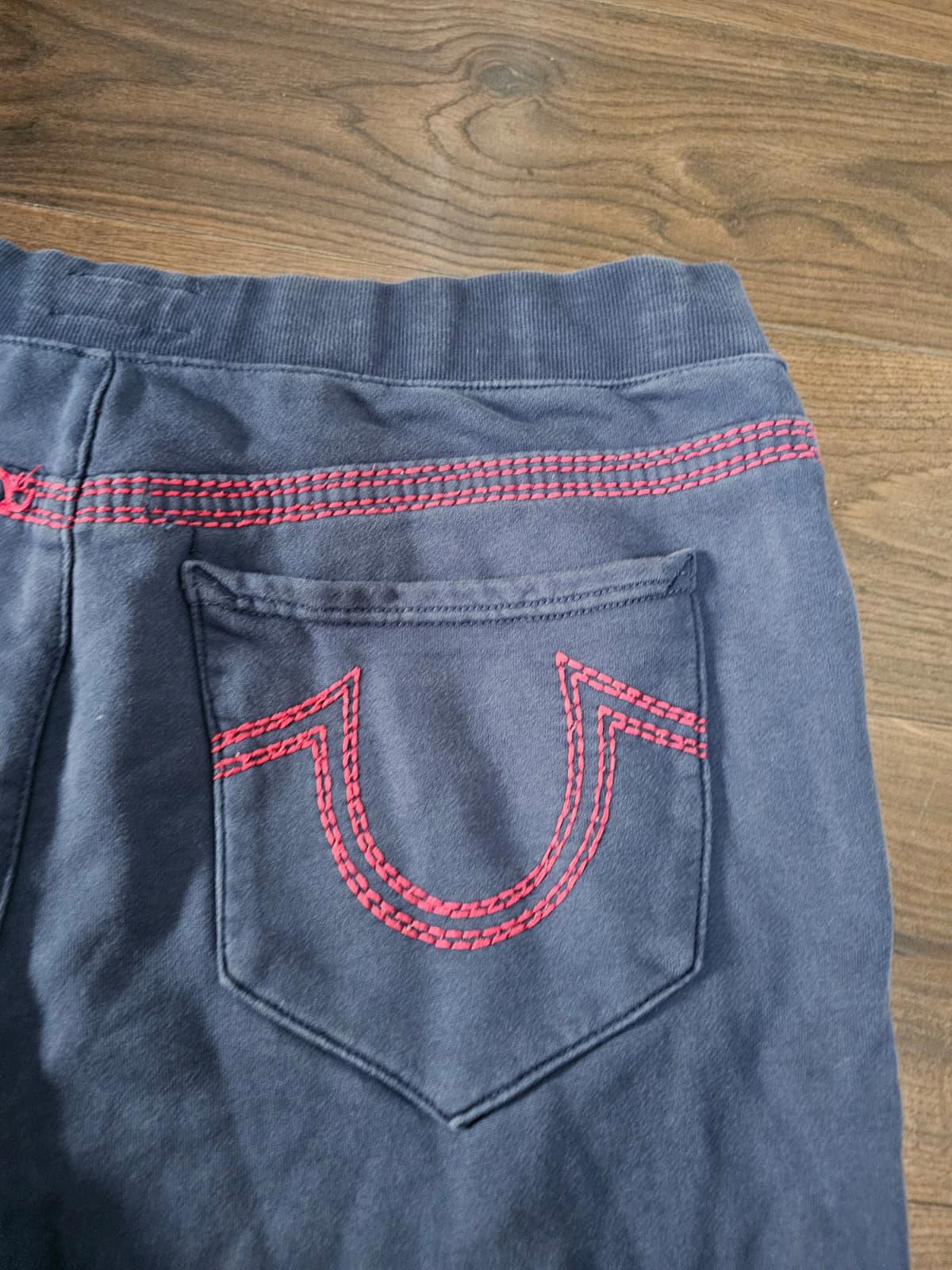 True Religion Sweat Pants/Joggers/Jogging Bottoms - XL/Extra Large - Navy/Red