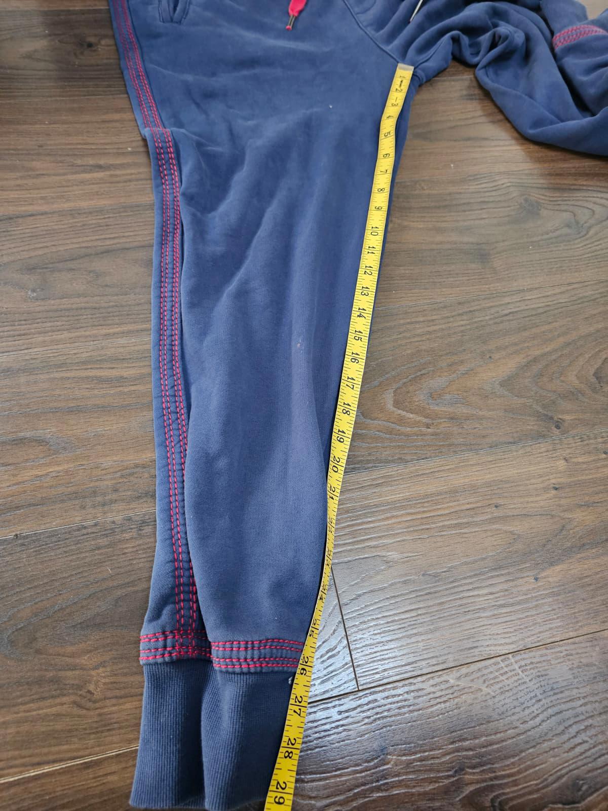 True Religion Sweat Pants/Joggers/Jogging Bottoms - XL/Extra Large - Navy/Red